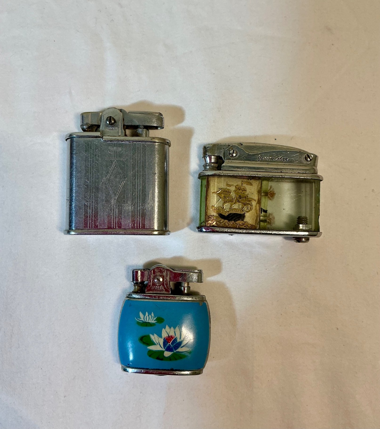 Vintage cigar boxes, lighters, and umbrella stand - image 6 of 10