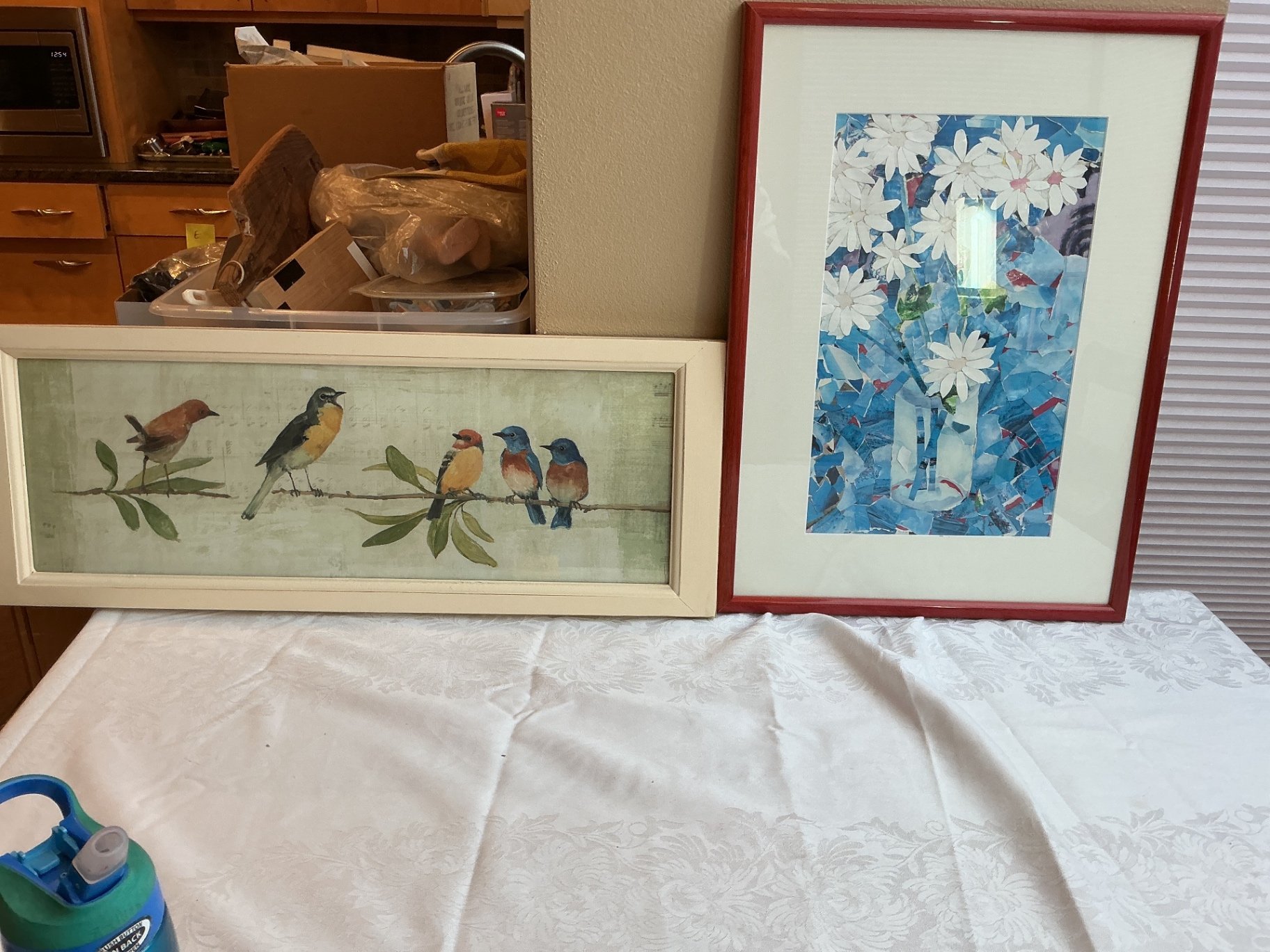 Two Framed Nature Wall Art - image 1 of 5