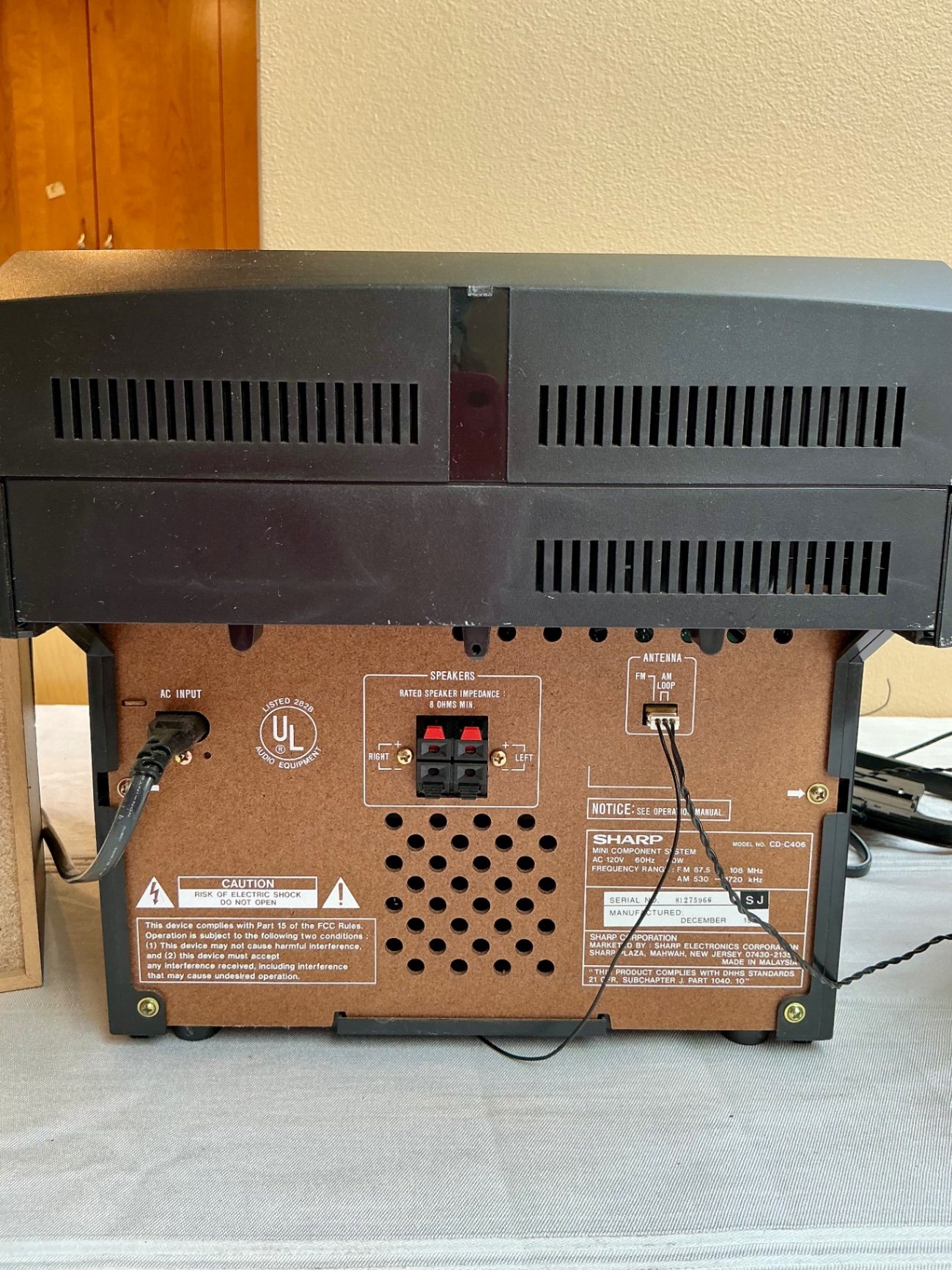 Sharp mini component stereo system and mixed media - image 3 of 8