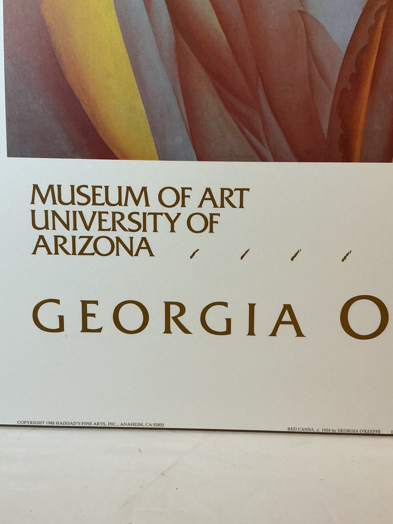 Georgia O'Keeffe Abstract Poster on Wood - image 3 of 4
