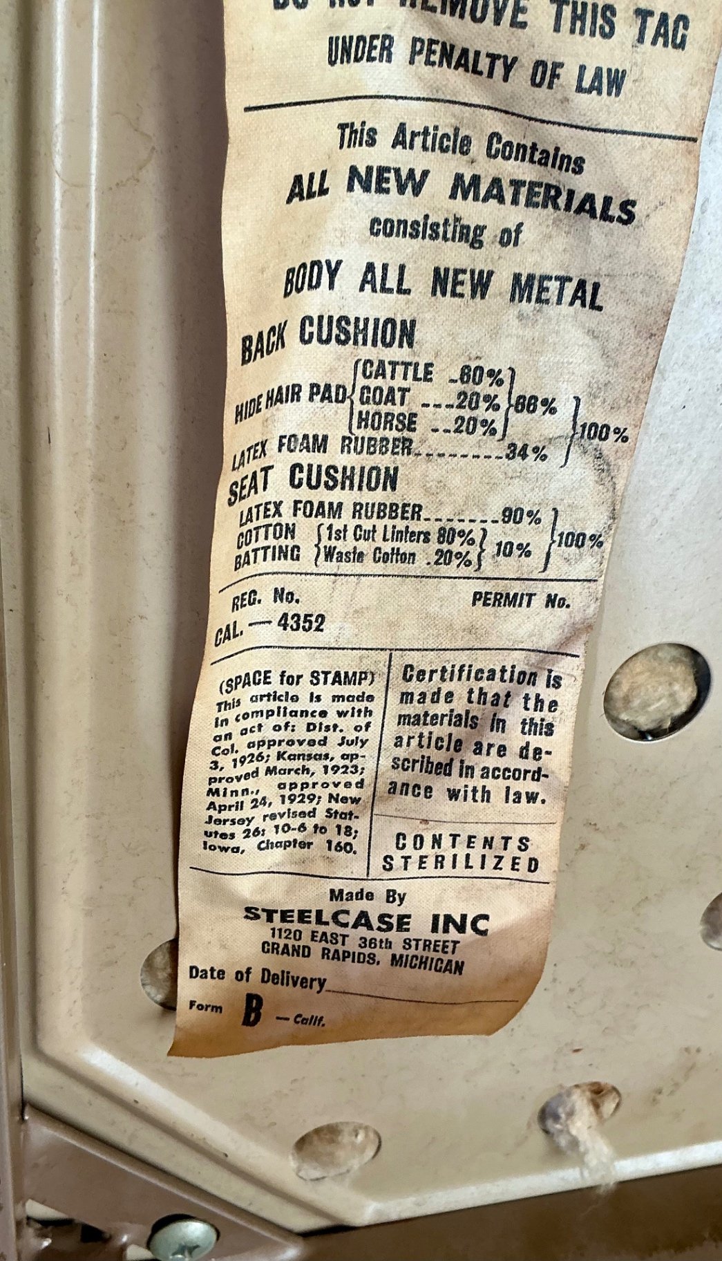 Vintage Steelcase Grand Rapids Chair and More - image 6 of 9