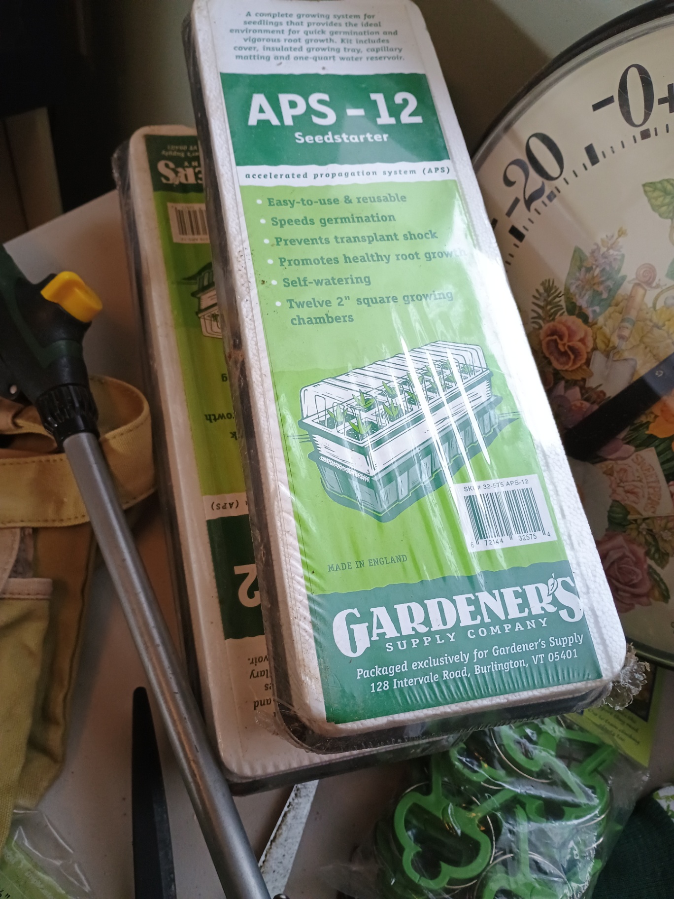 Assorted garden tools and supplies - image 4 of 8