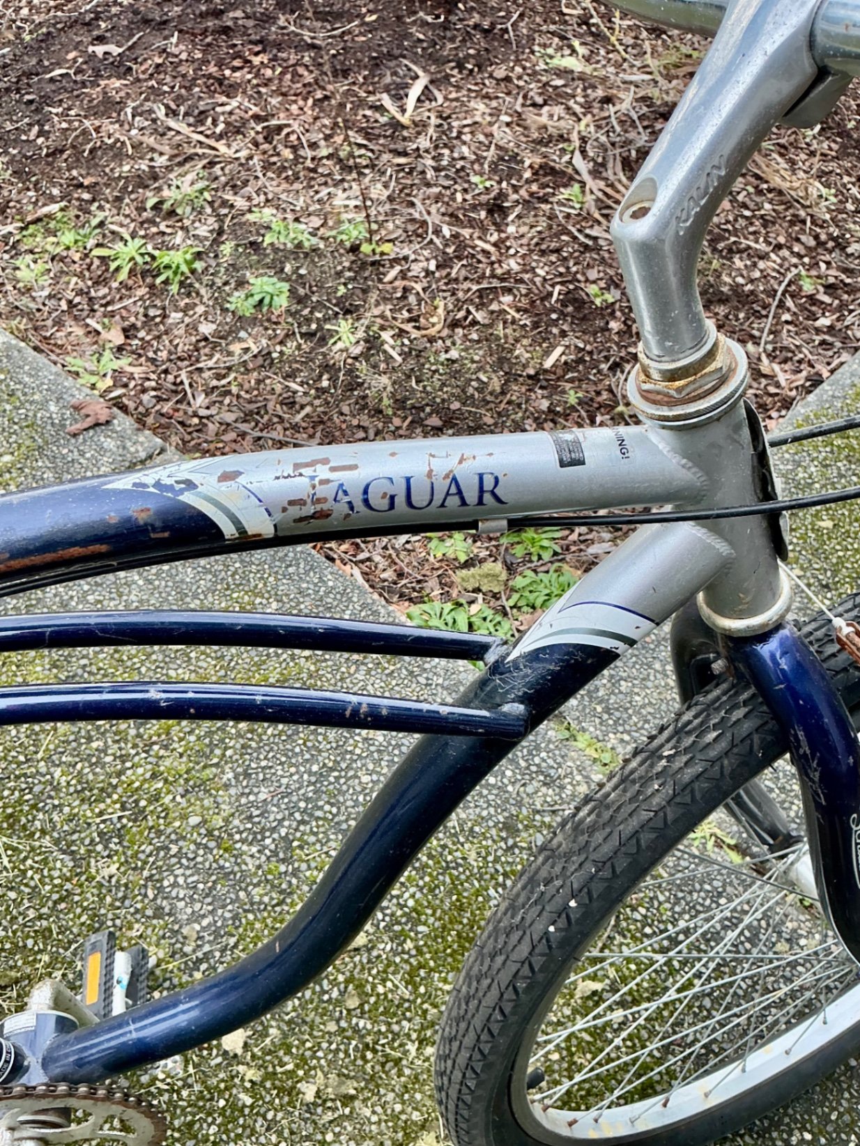 Vintage Schwinn Jaguar women's cruiser bicycle - image 6 of 9