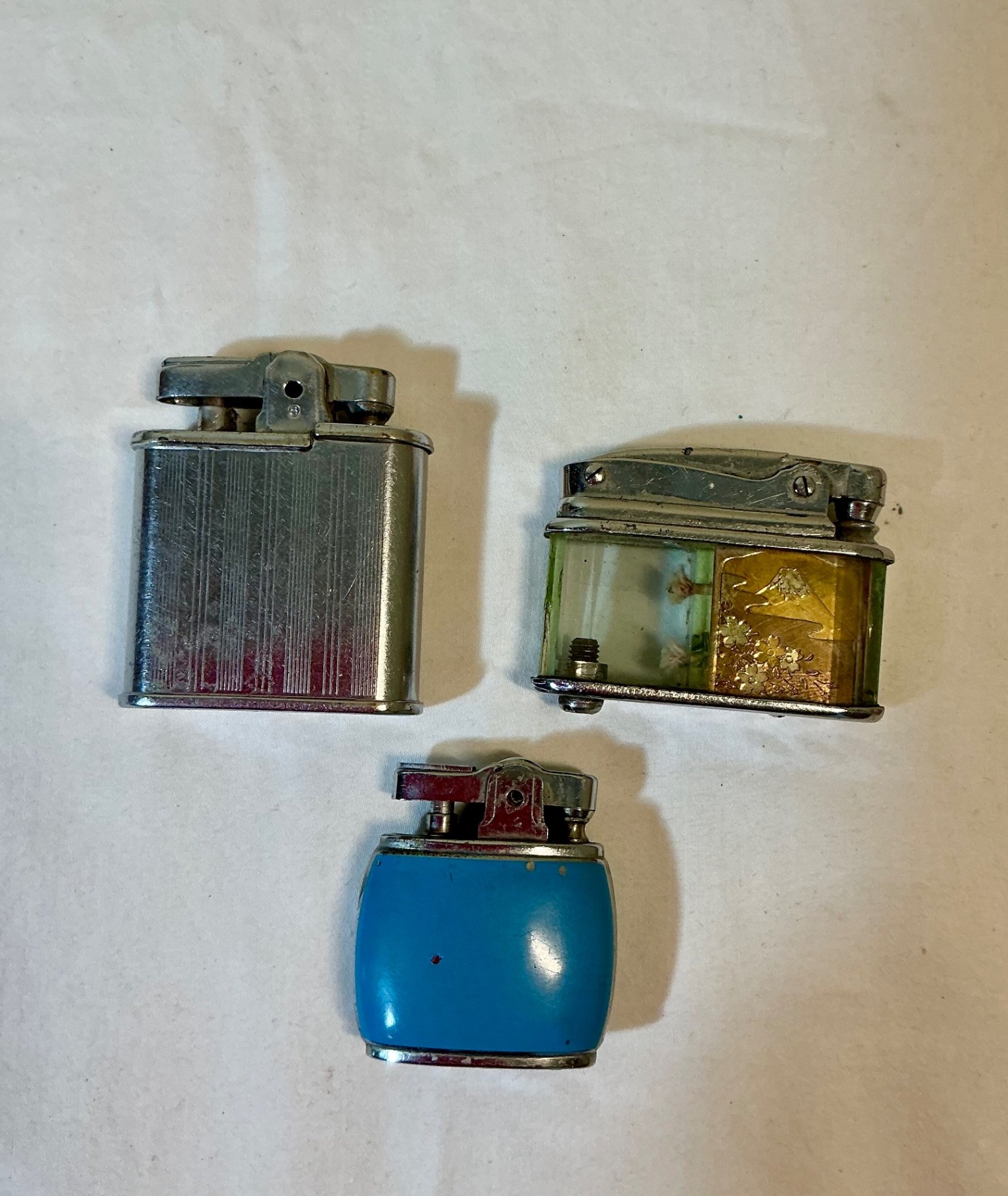 Vintage cigar boxes, lighters, and umbrella stand - image 7 of 10