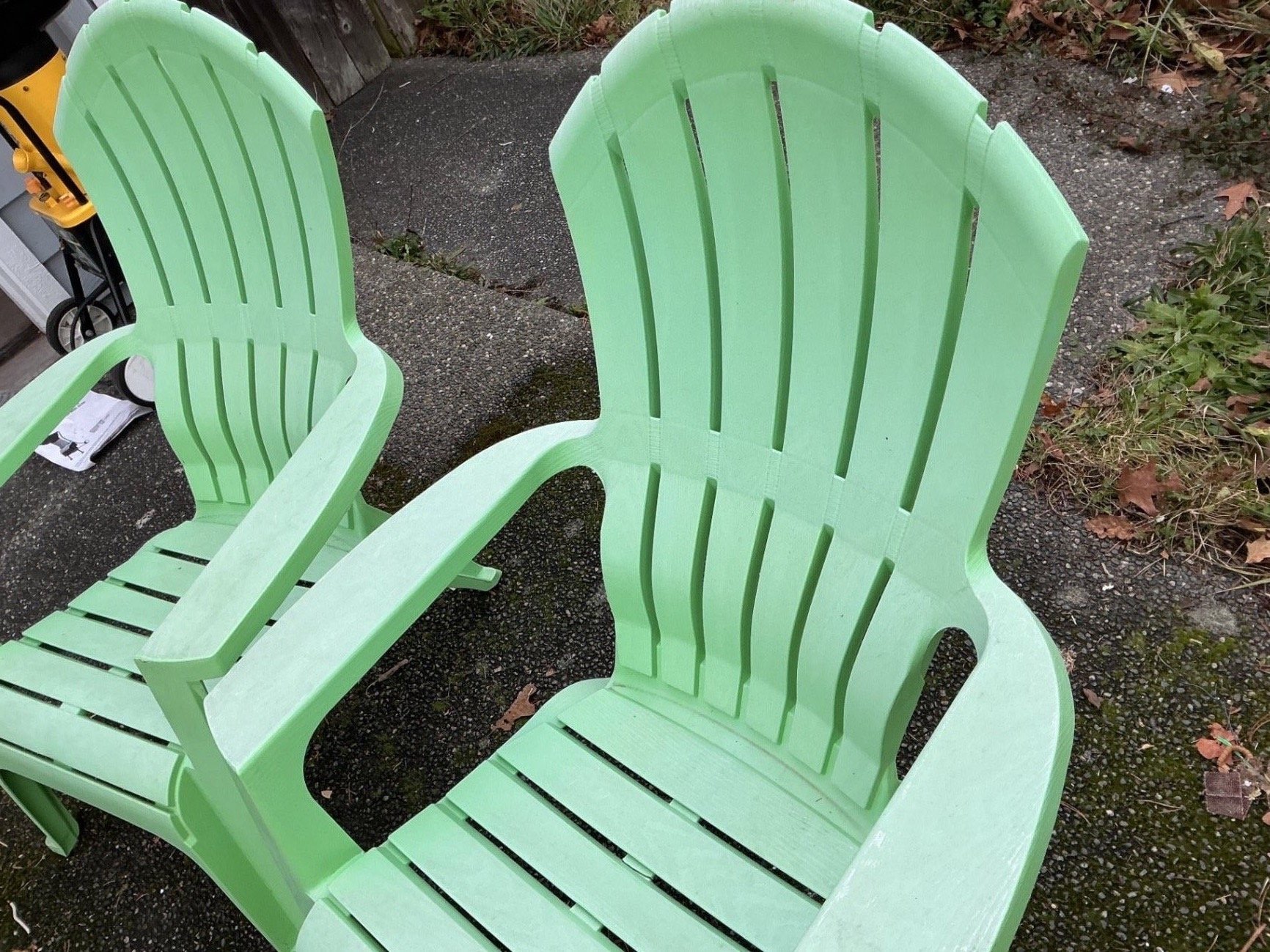 Mint Adirondack chairs - image 3 of 3