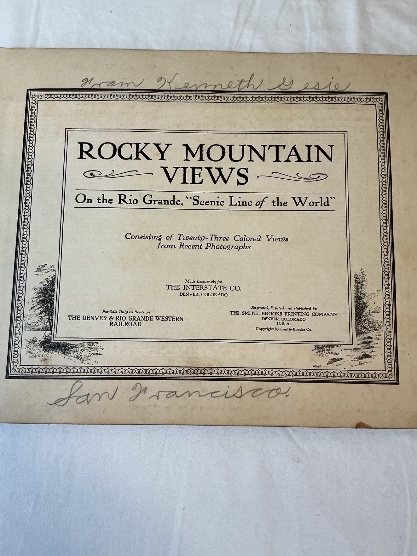 Antique Railroad Travel Books - image 12 of 21