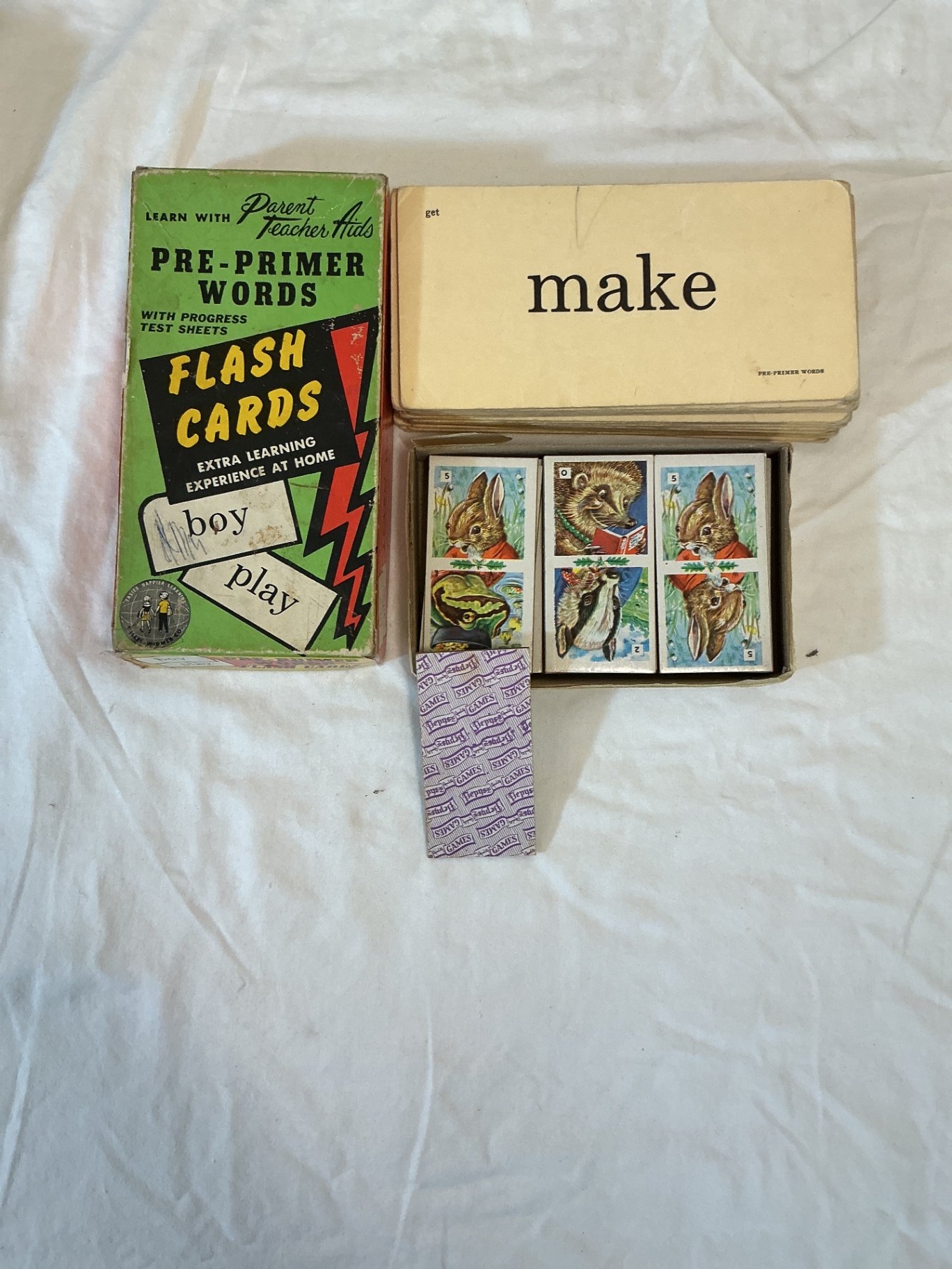 Vintage children's toys and learning games - image 6 of 9