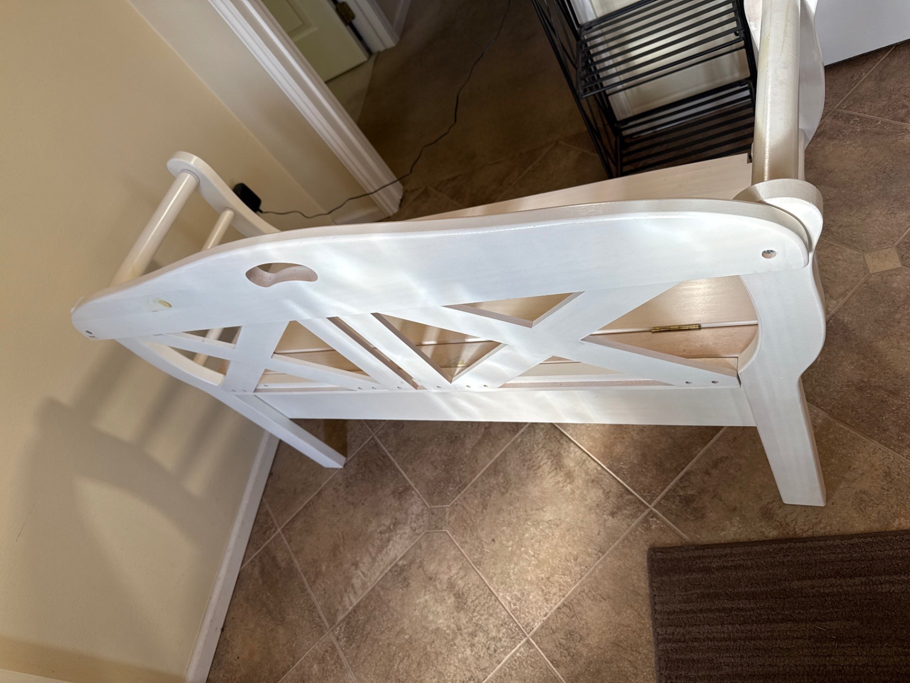 Solid pine storage bench.  - image 3 of 3