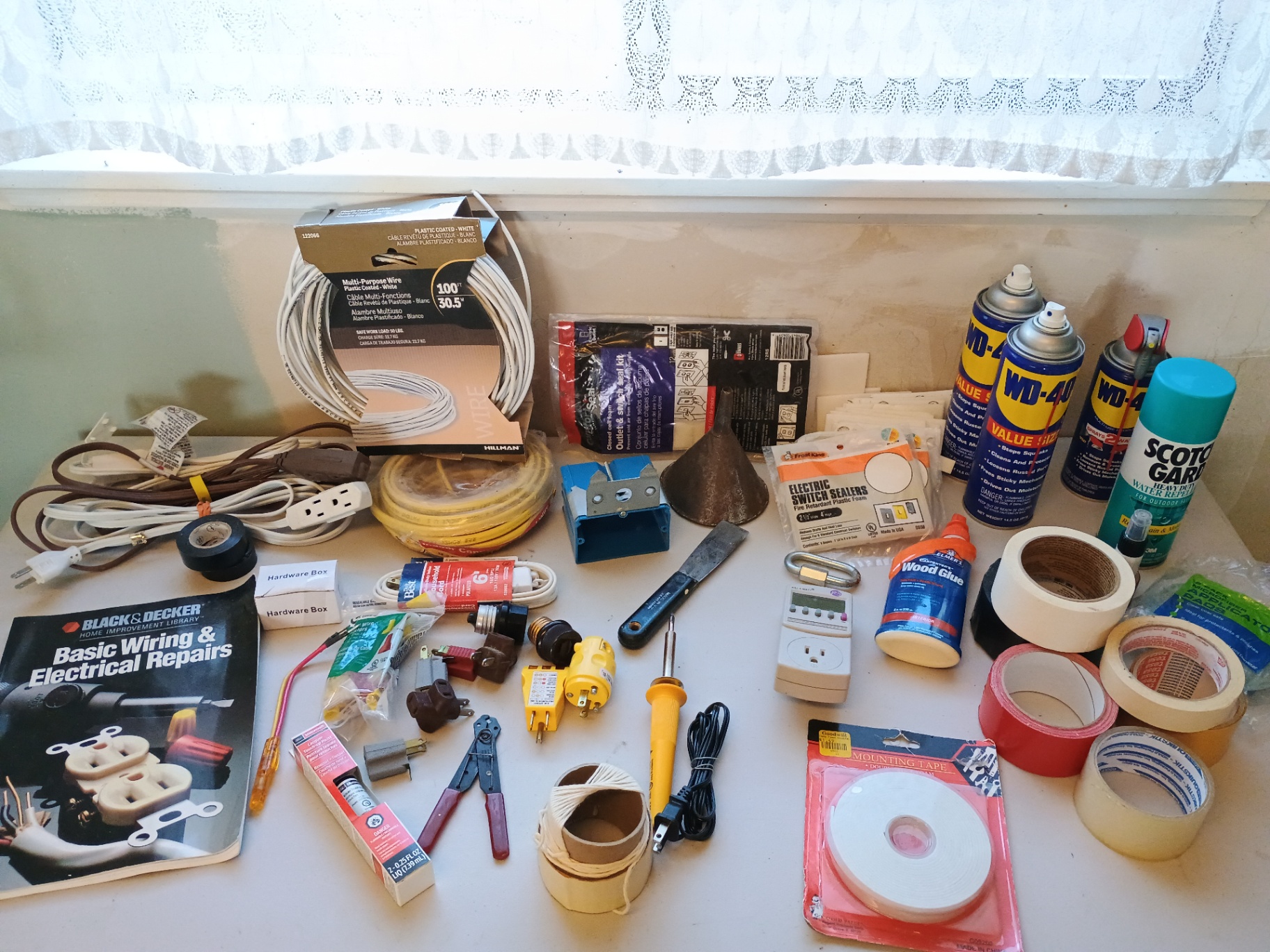 Electrical tools, supplies, home repair  - image 1 of 6
