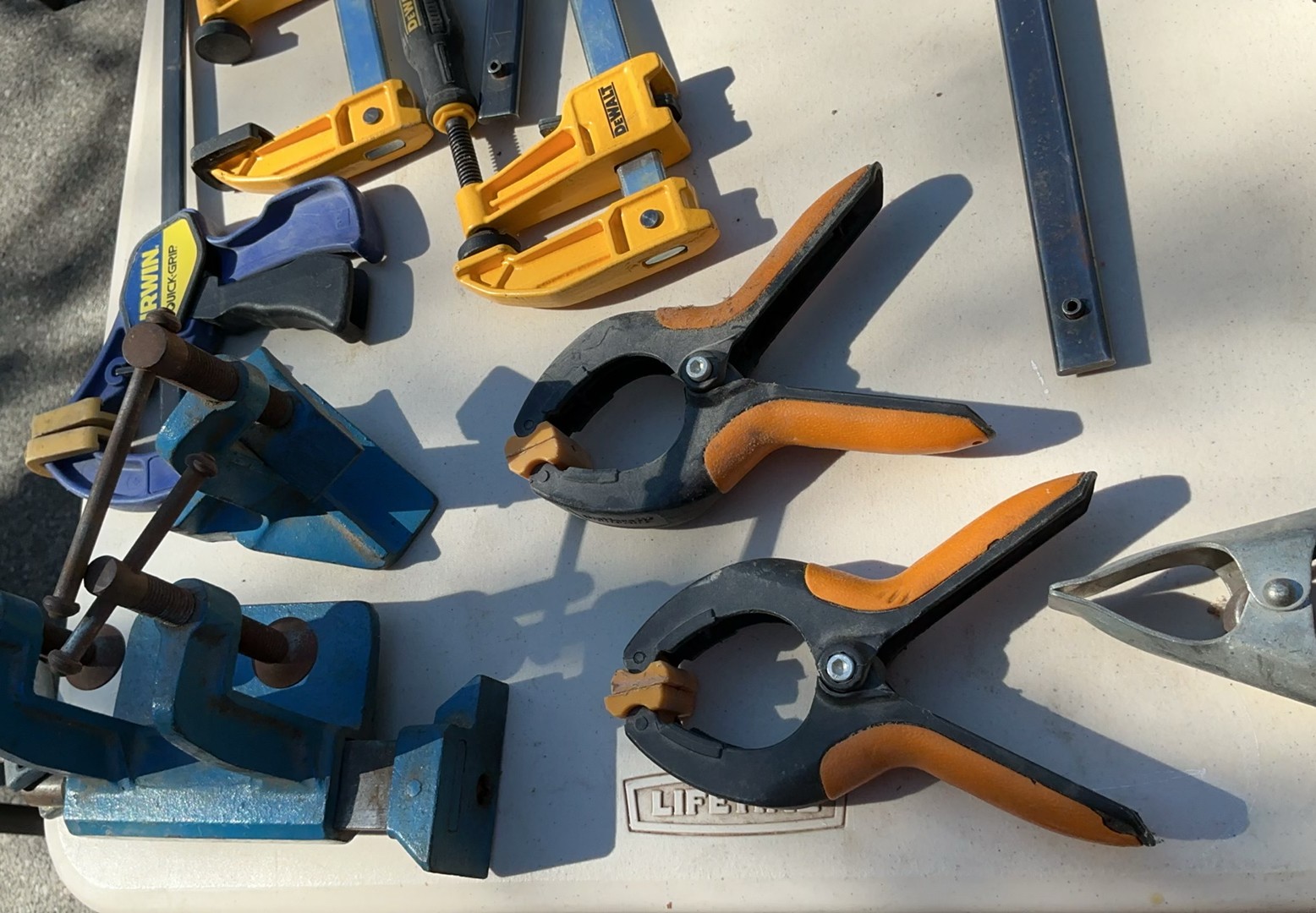 Assorted Bar Clamps and Bench Vises - image 2 of 5