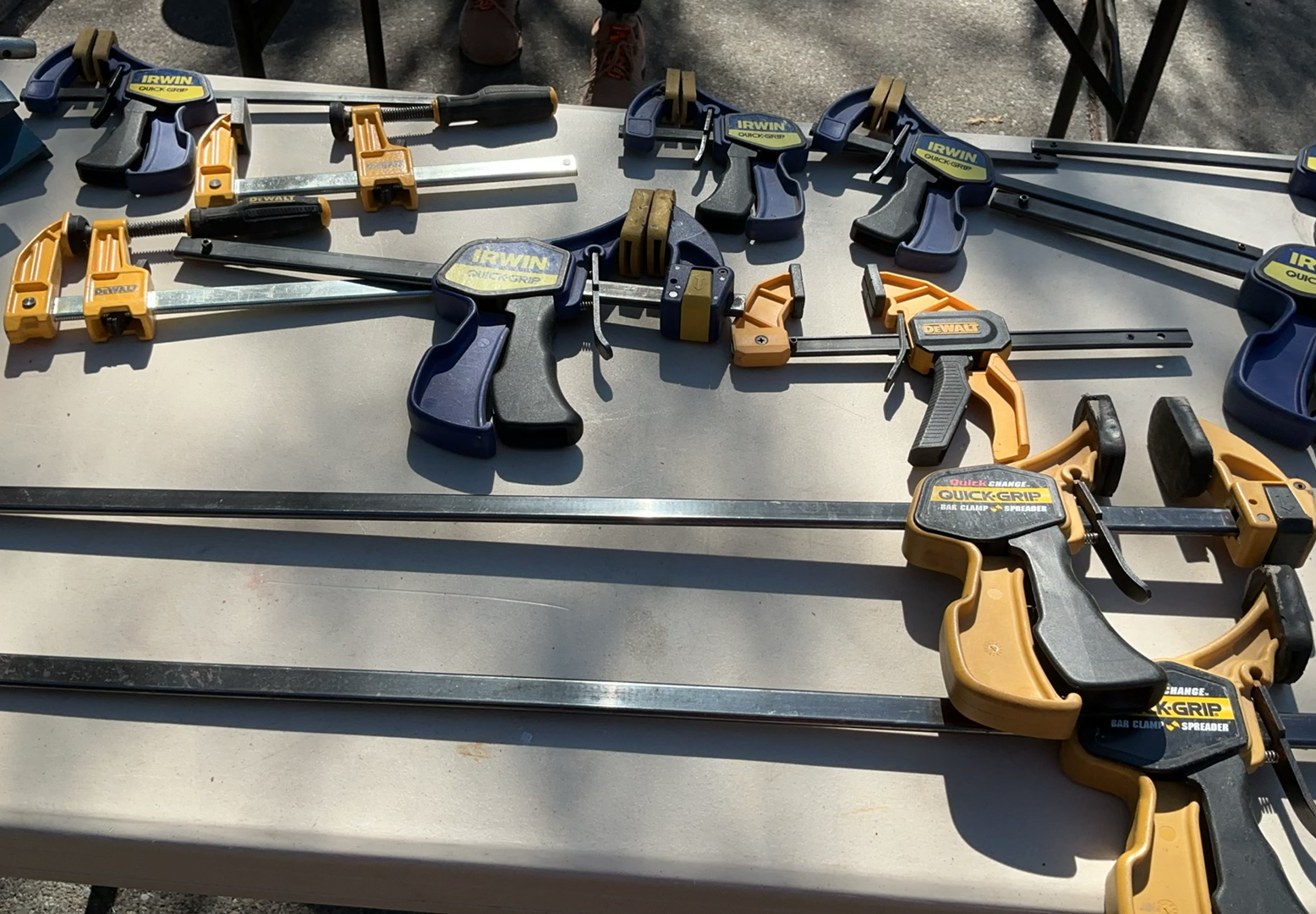 Assorted Bar Clamps and Bench Vises - image 5 of 5