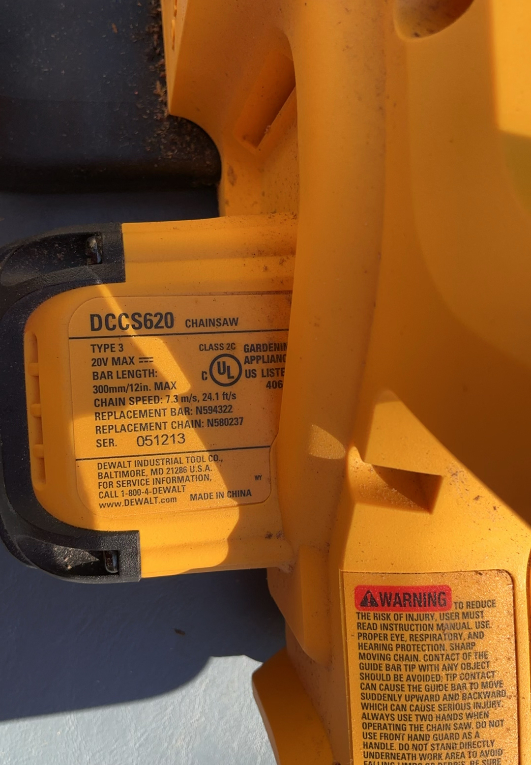 Two Chain Saws And Batteries - image 8 of 9