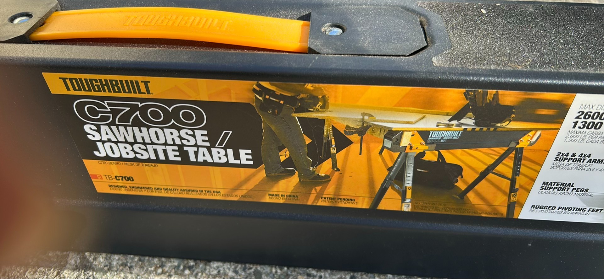 ToughBuilt Adjustable Sawhorse Pair - image 6 of 6