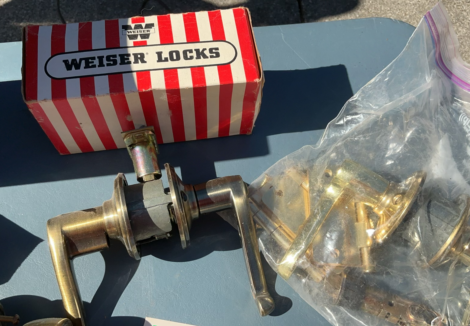 Brass Door Knobs, Locks, Etc. - image 5 of 7