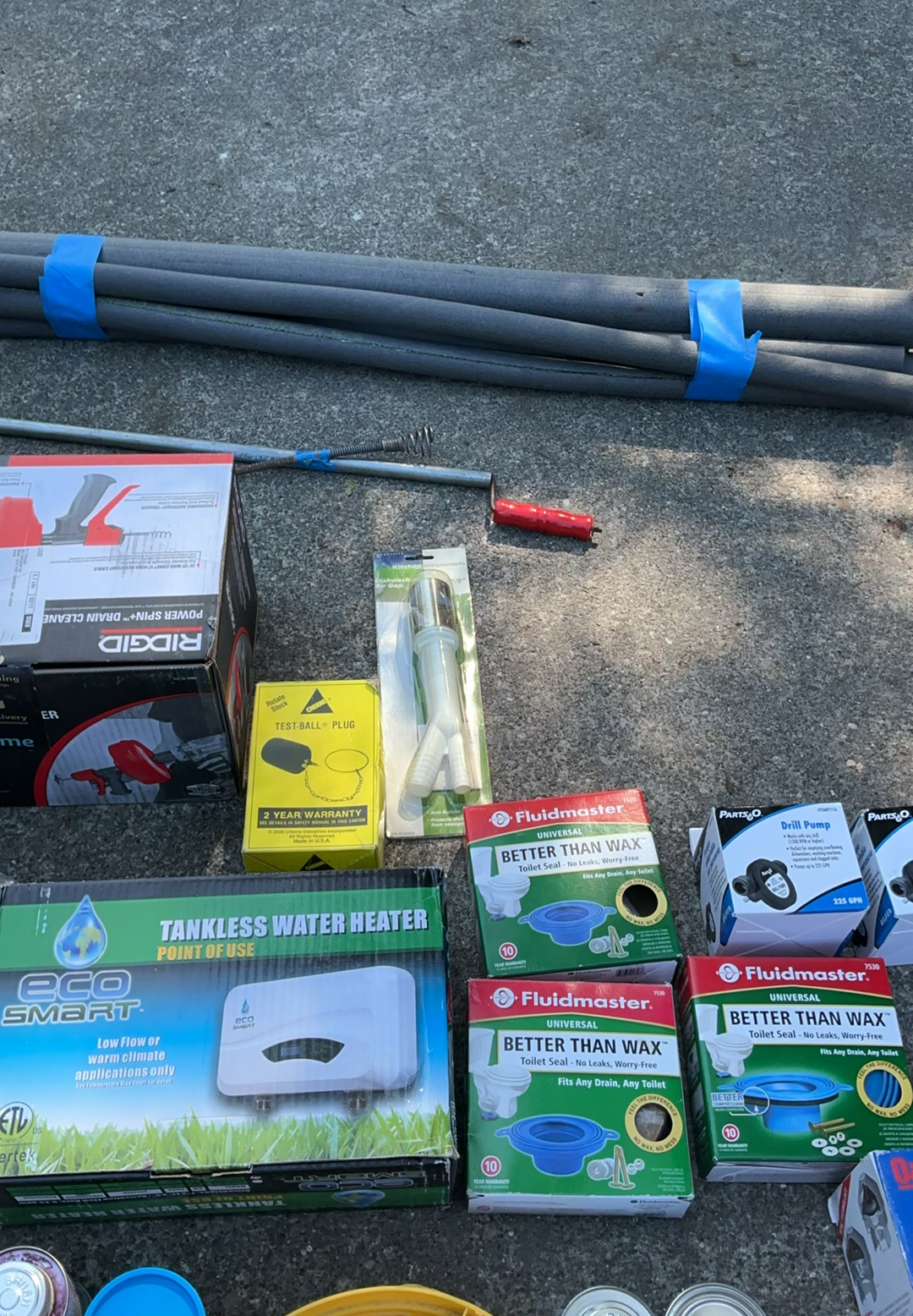 Large Plumbing Lot - image 10 of 13