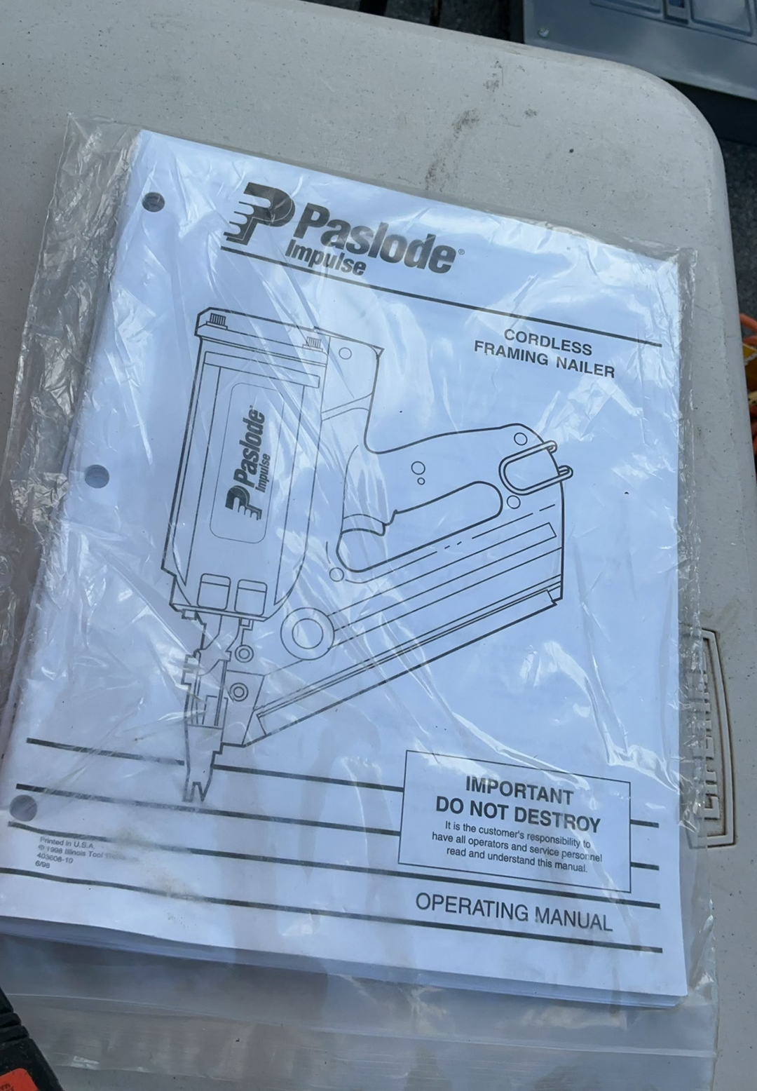 2 Paslode Impulse Nail Guns - image 5 of 10