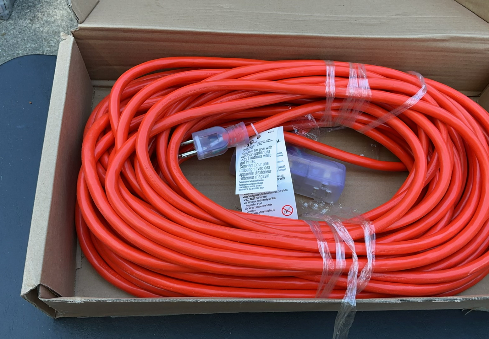 Outdoor Extension Cords, One New - image 2 of 4