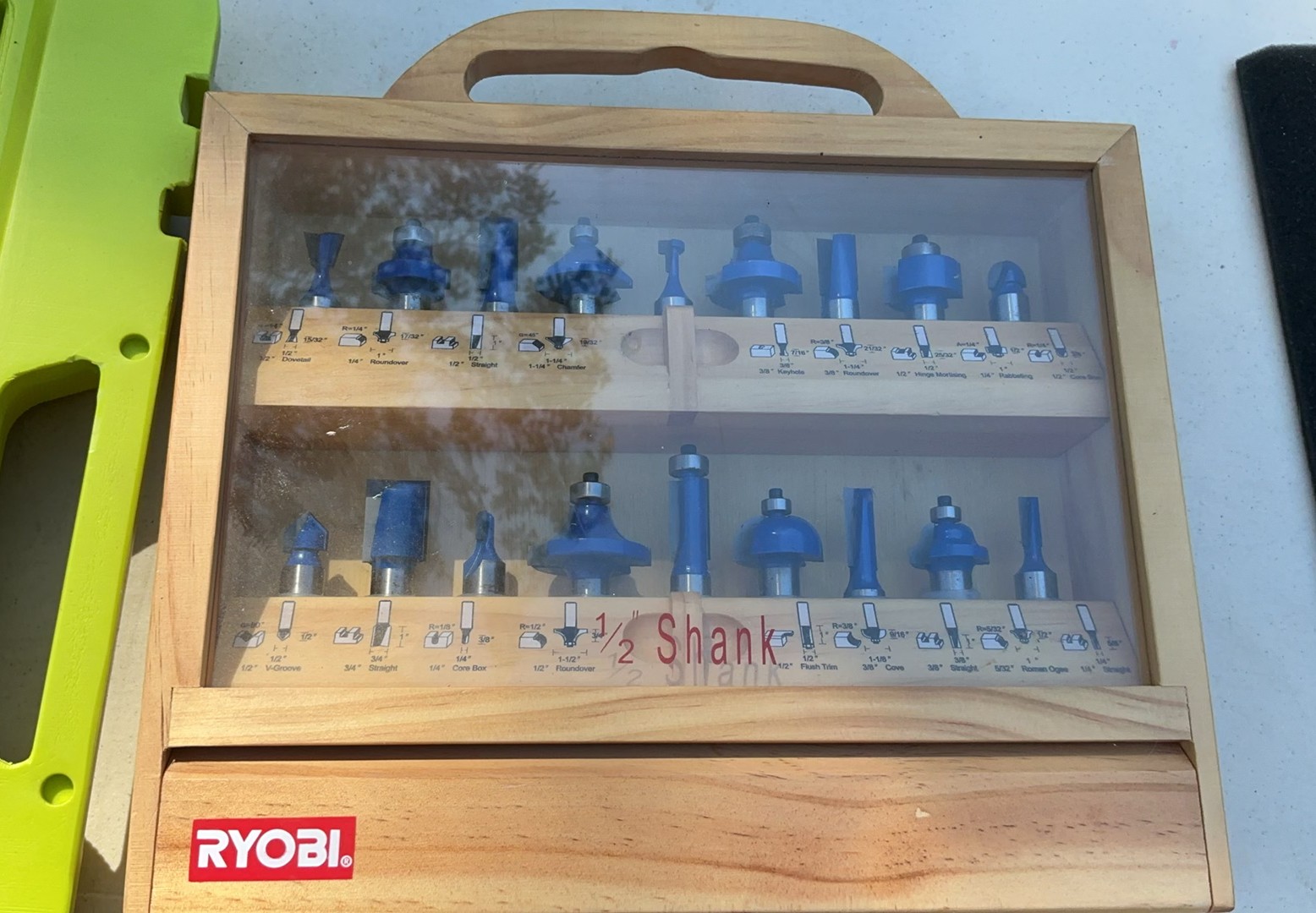 Drill and Driver Bit Set with Ryobi Router Bit Set - image 3 of 11