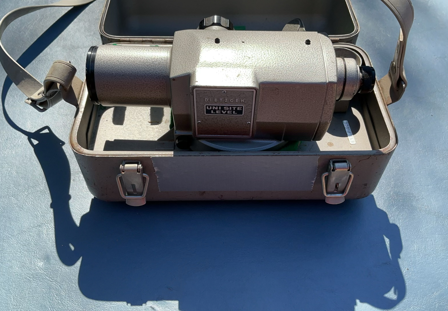 Surveyor Equipment inc: Deitzgen Unisute Level, Laser Levels, Tripods, Measuring Rod, and Carrying Bag - image 6 of 8