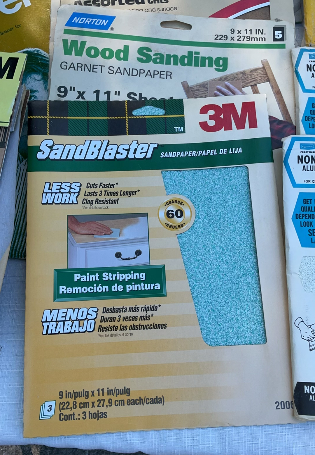 Sander, Sandpaper And More - image 5 of 10