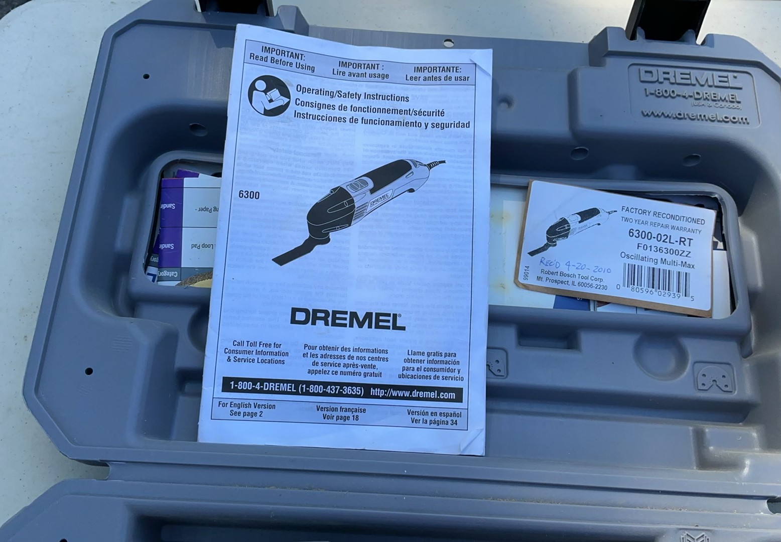 Two Dremel Multi-Max Tools - image 3 of 4