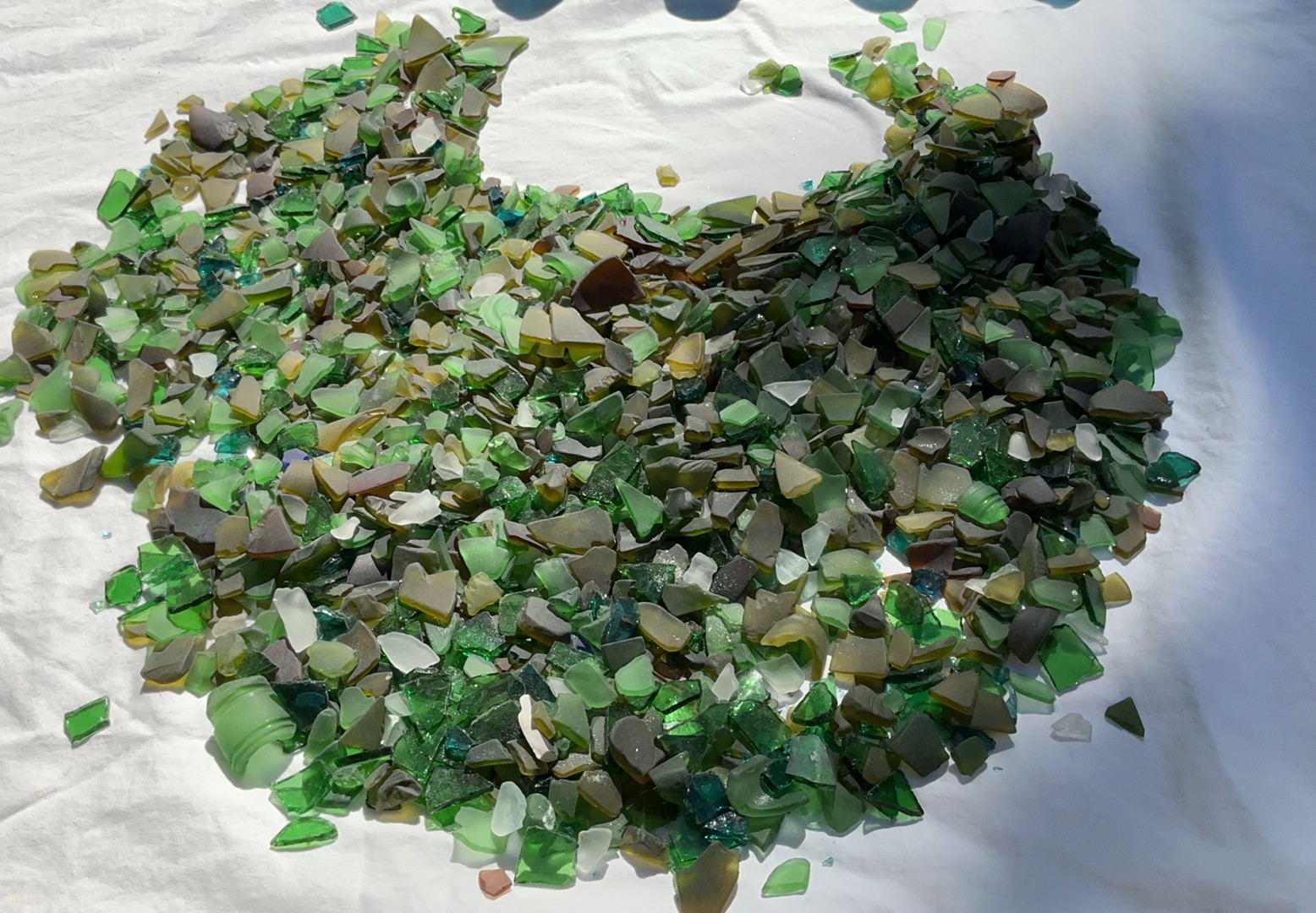 Glass Insulators And Beach Glass - image 4 of 4