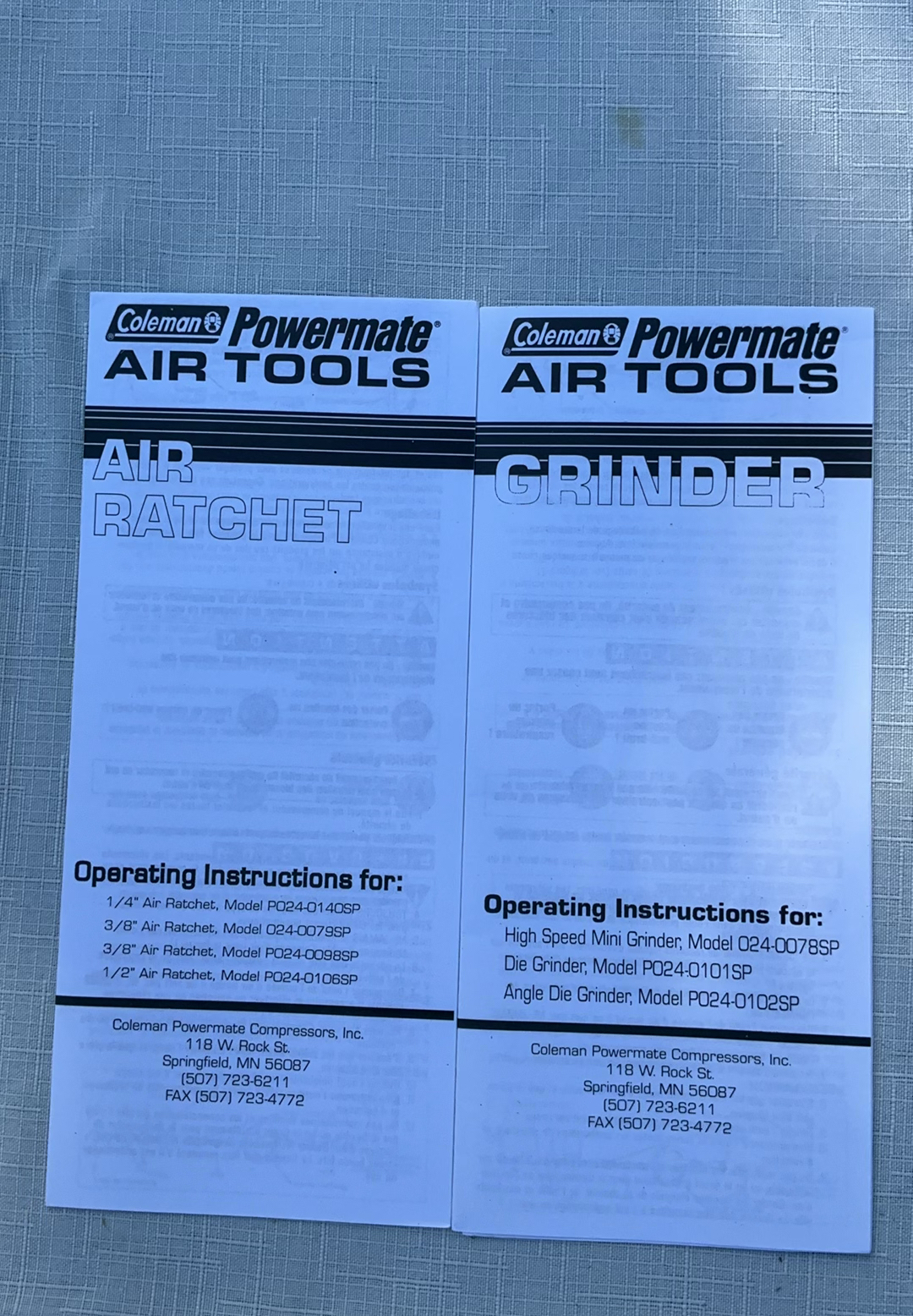 Coleman Powermate And Rockwell Porta-plane - image 4 of 11