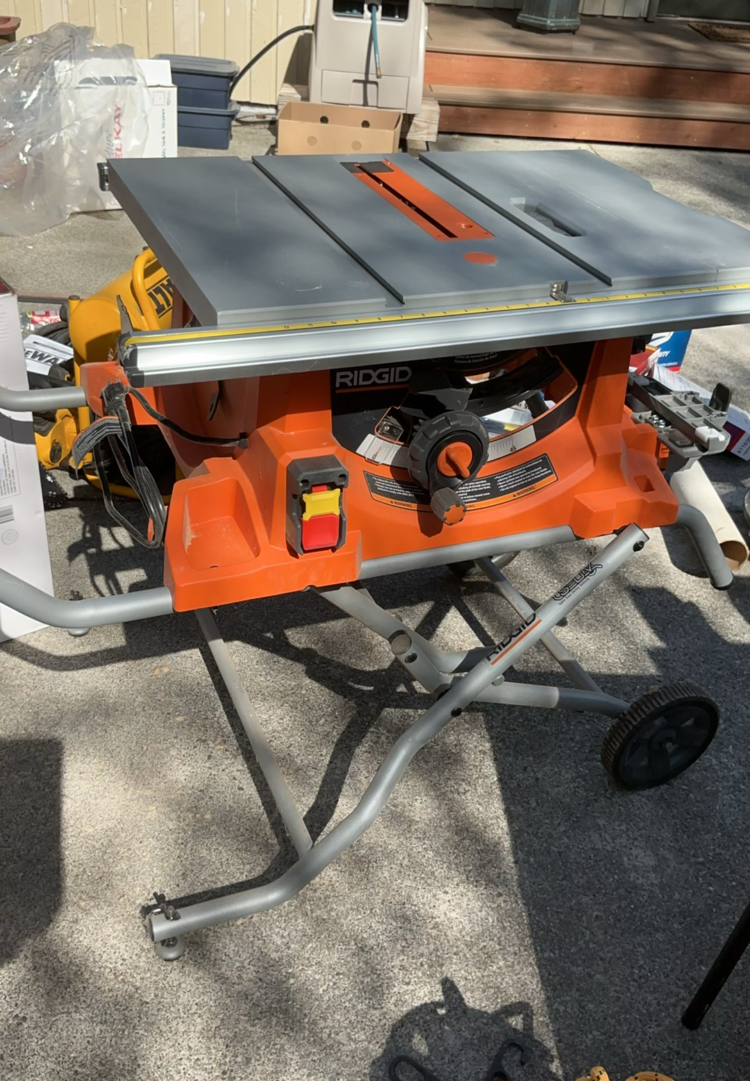 Rigid Table Saw - image 1 of 7