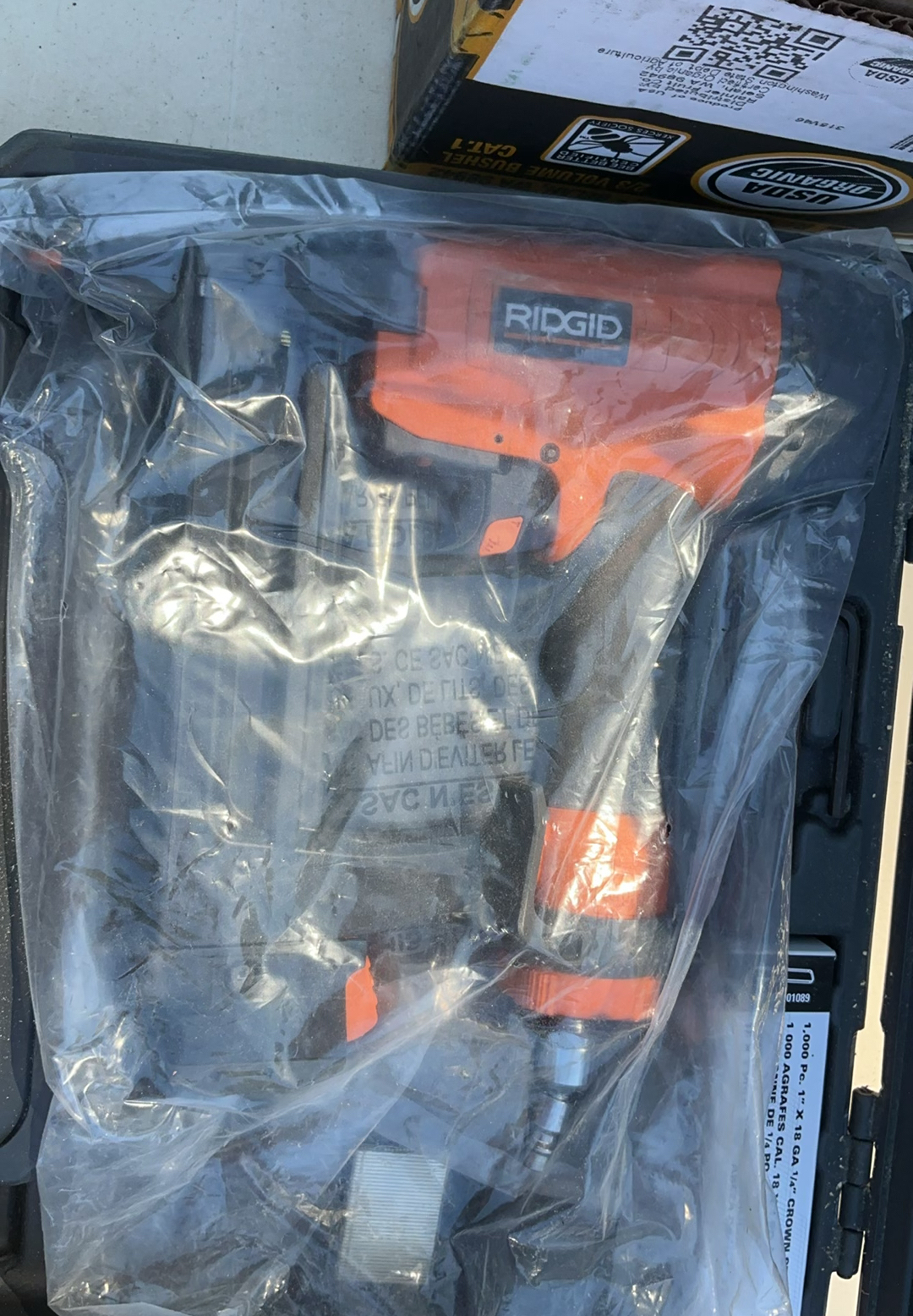 2 Dewalt And 2 Rigid Nail Guns, Nails - image 8 of 17