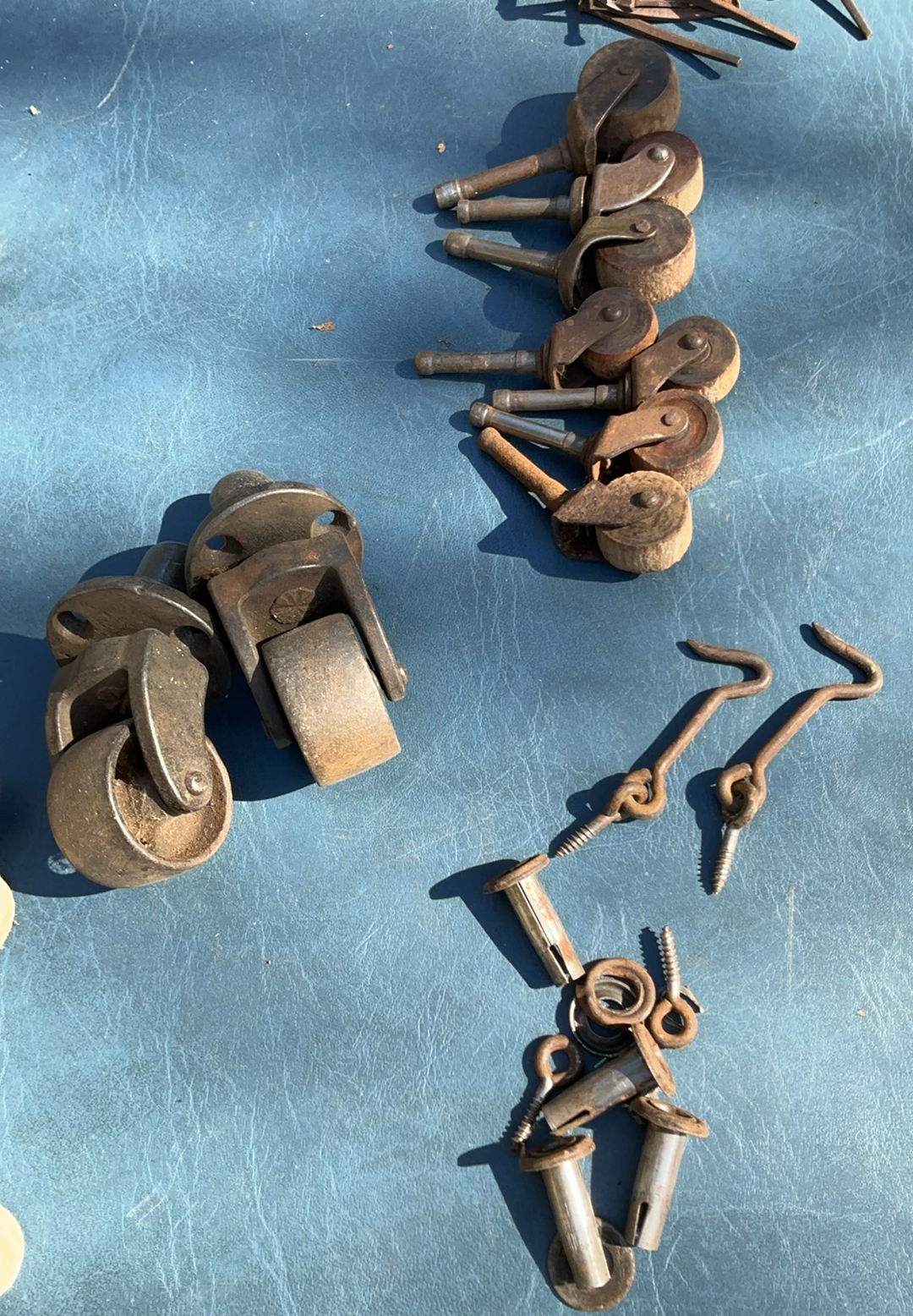 Vintage Nails, Tools, Castors, And More - image 3 of 6