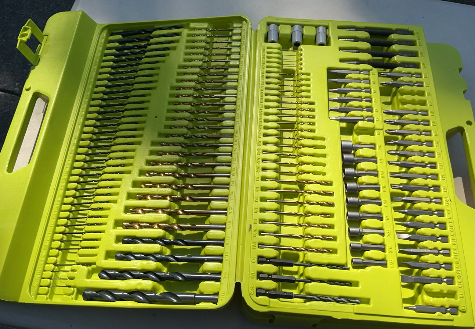 Drill and Driver Bit Set with Ryobi Router Bit Set - image 1 of 11