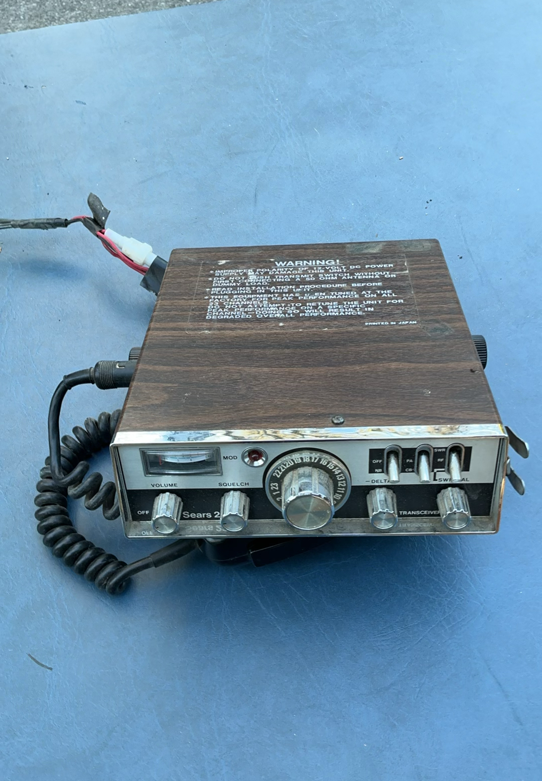 Vintage CB Radio, and a Radio & Cassette Player, - image 11 of 15