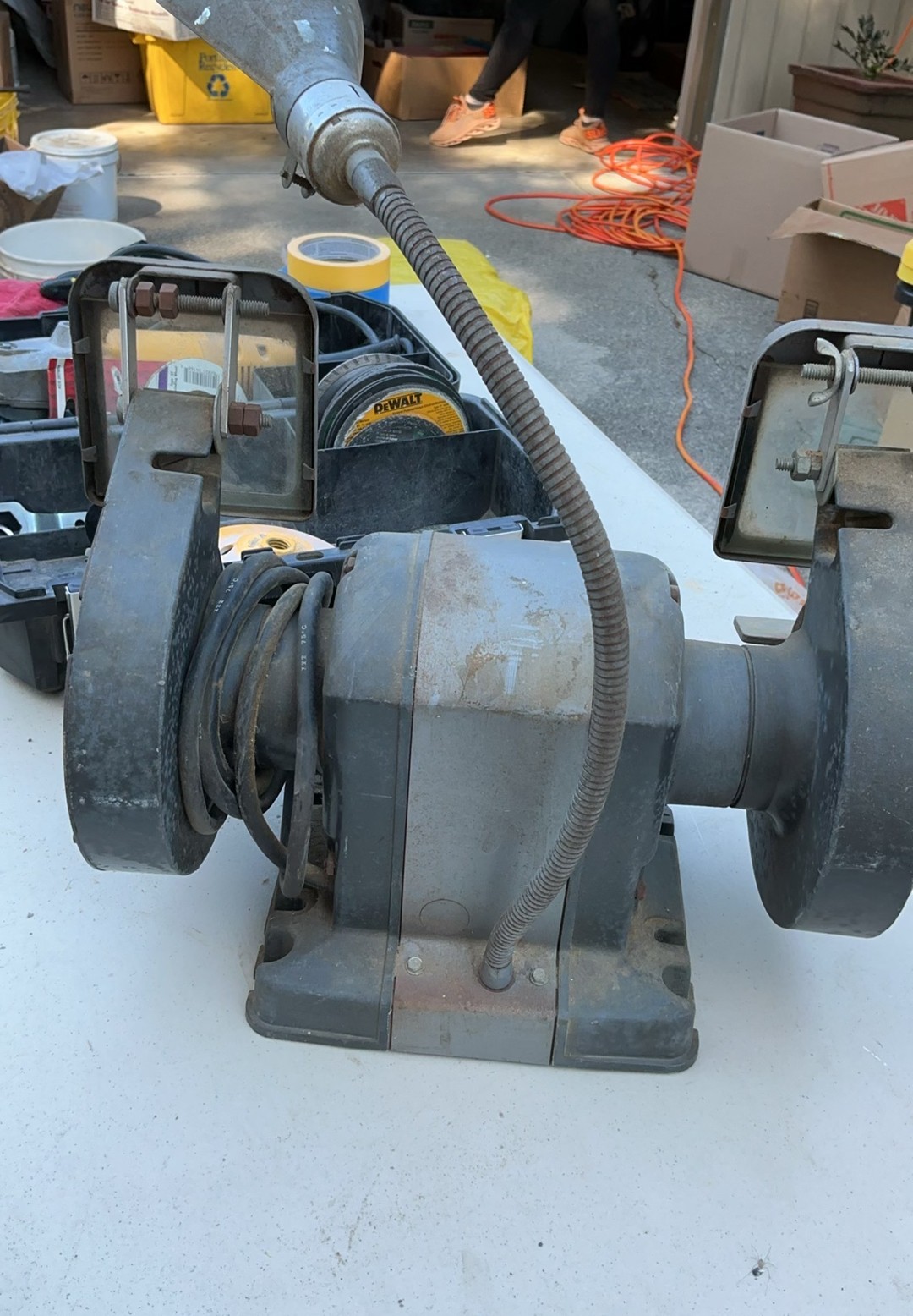 Dewalt Angle Grinder, Craftsman Bench Grinder - image 6 of 6