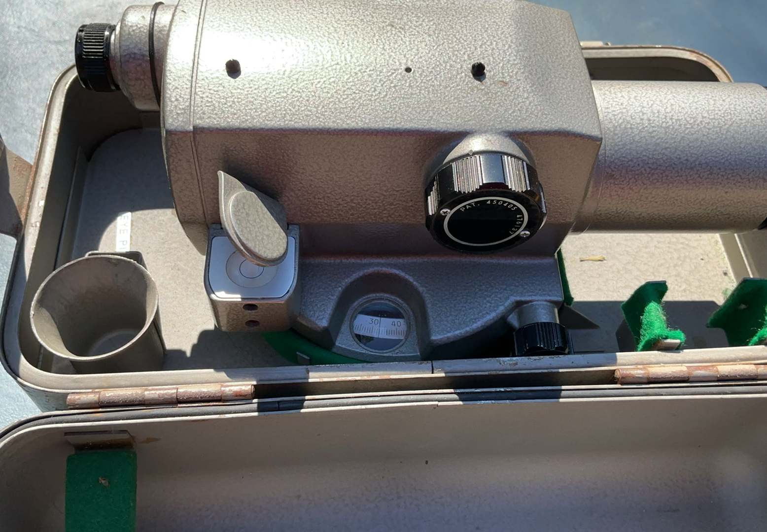 Surveyor Equipment inc: Deitzgen Unisute Level, Laser Levels, Tripods, Measuring Rod, and Carrying Bag - image 7 of 8