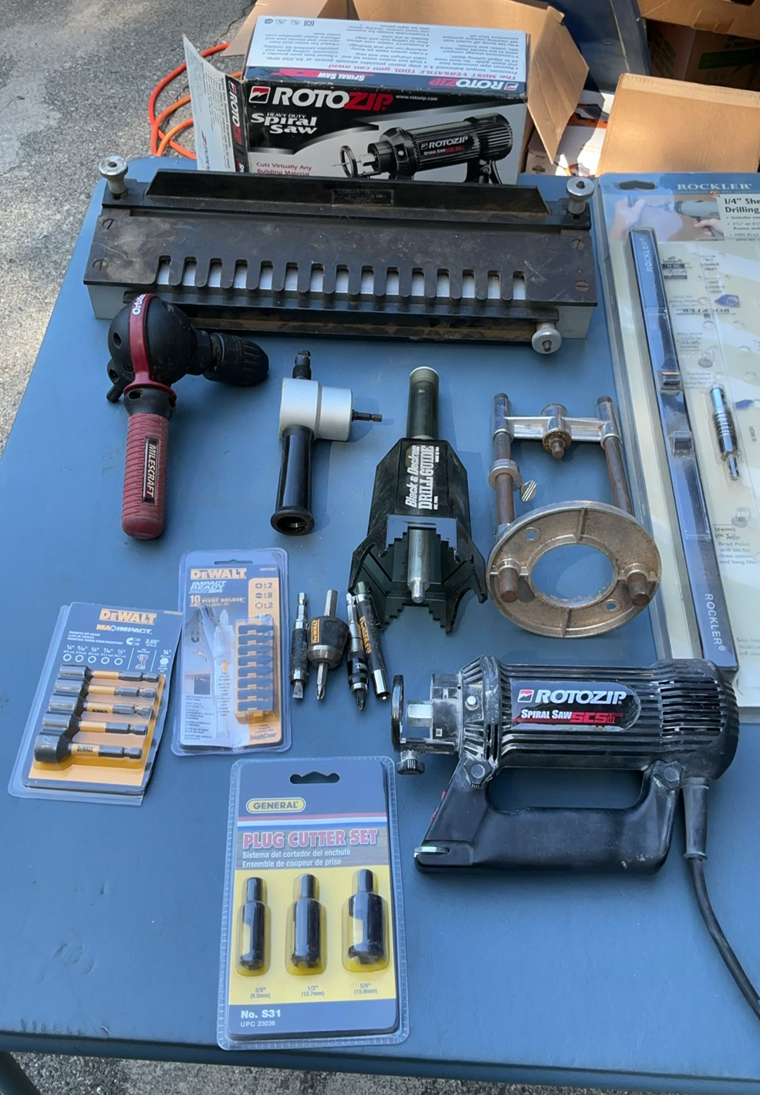 Rotozip Spiral Saw And More - image 1 of 8