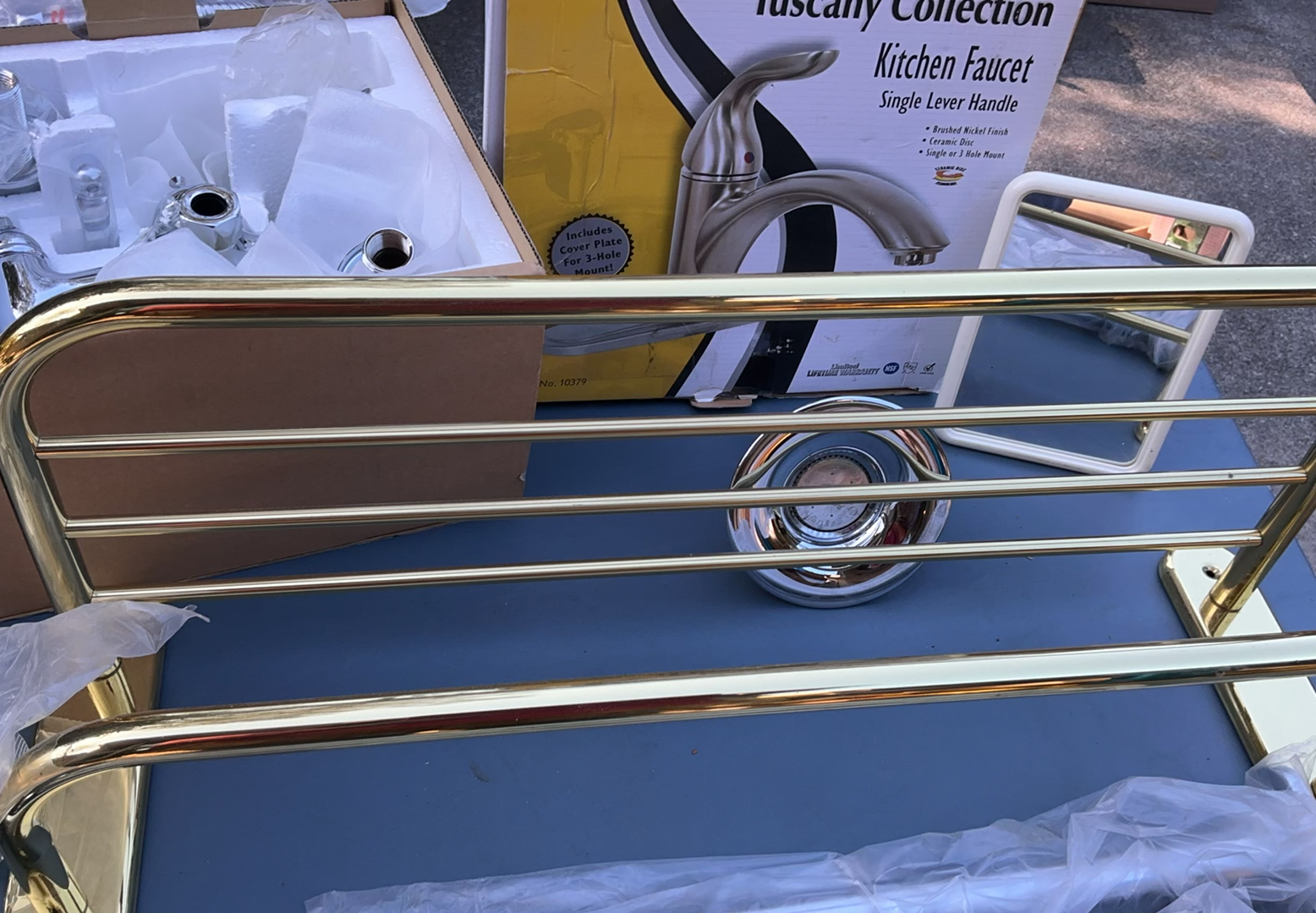 Bathroom Faucets, Towel Racks - image 4 of 6