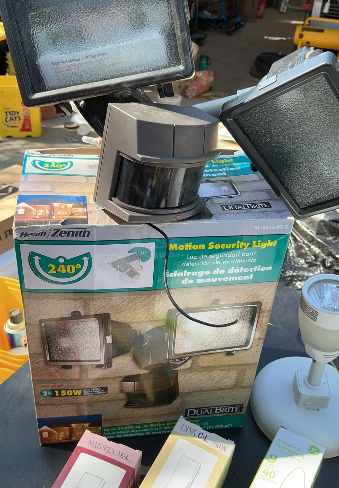 Motion Lights, Heat Light, New LED Bulbs - image 2 of 6