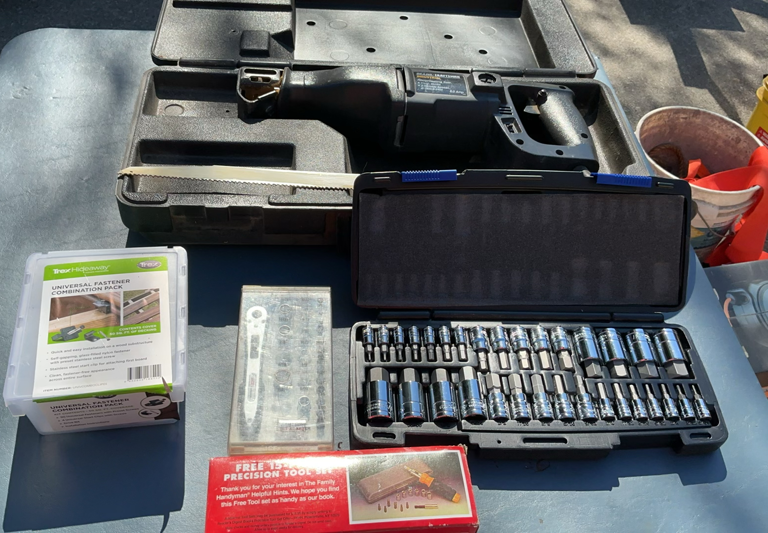 Craftsman Reciprocating Saw, Socket Sets, Etc - image 1 of 6