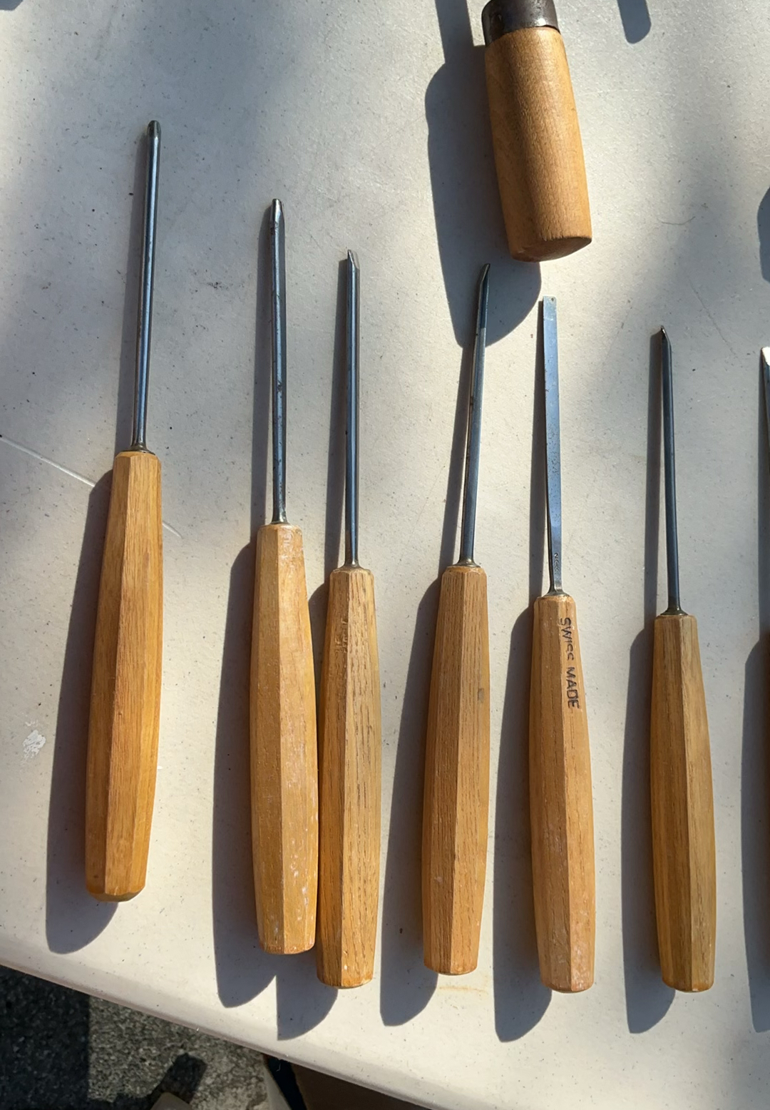 Wooden Hand Screw Clamps and Wood-Handled Chisels - image 3 of 4