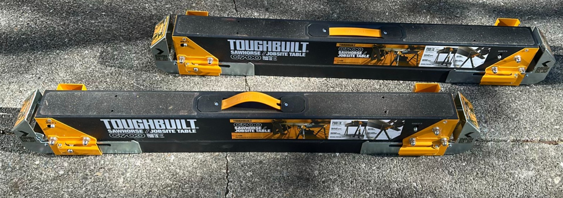 ToughBuilt Adjustable Sawhorse Pair - image 1 of 6
