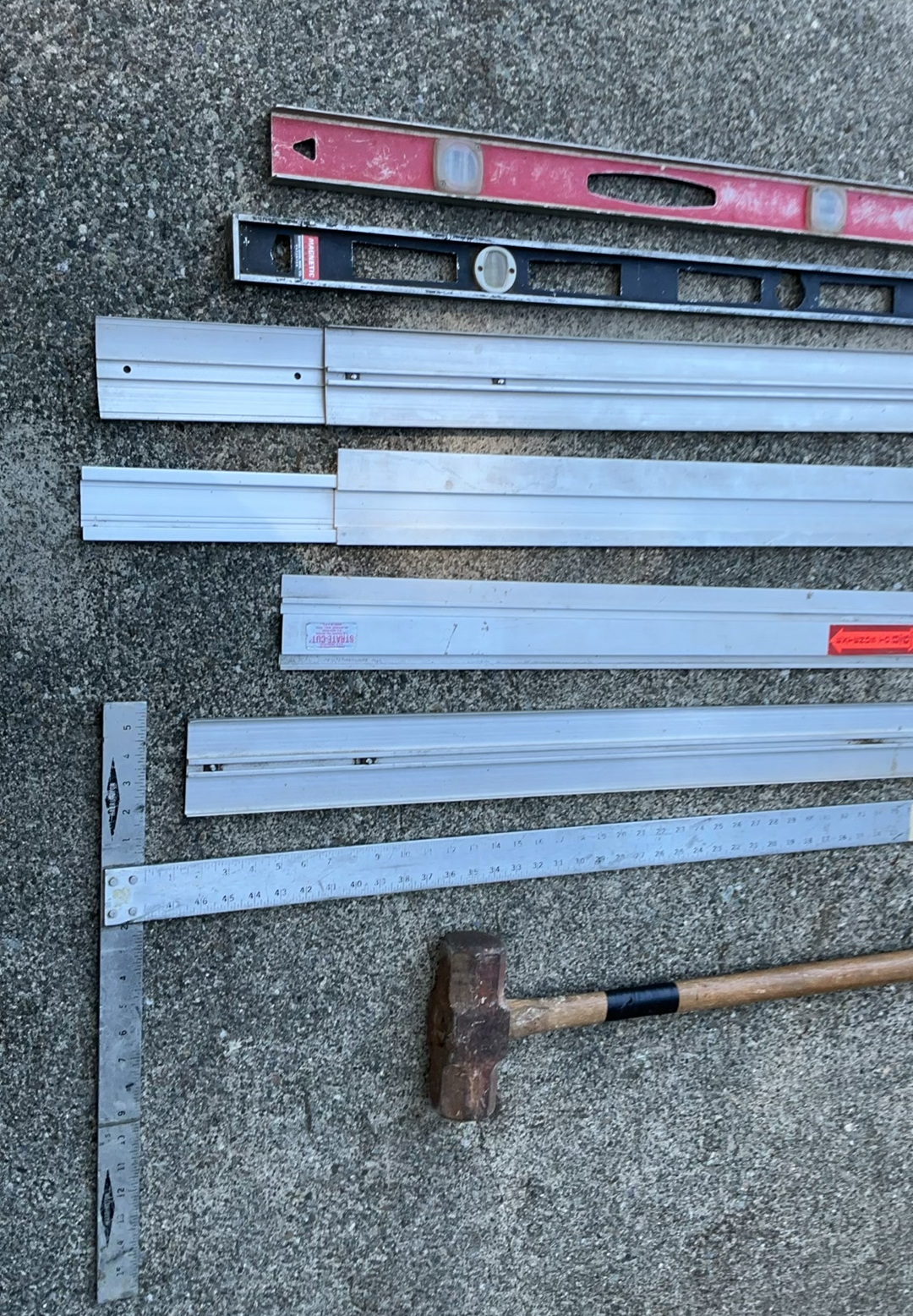 Cutting Guides, T Square, Sledge Hammer - image 3 of 6