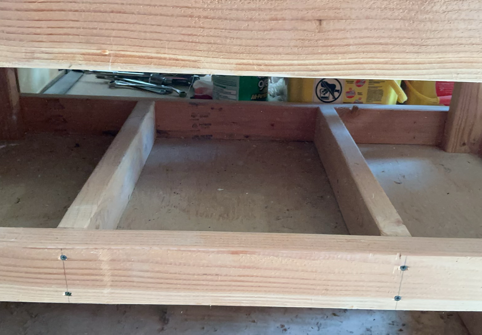 Rolling Wood Work Bench - image 2 of 4
