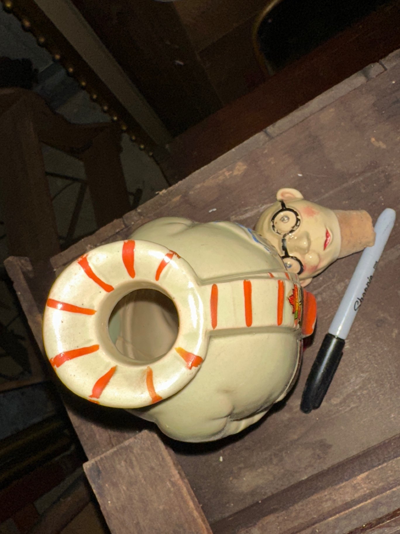Vintage bottles, ceramic figurine  - image 3 of 9