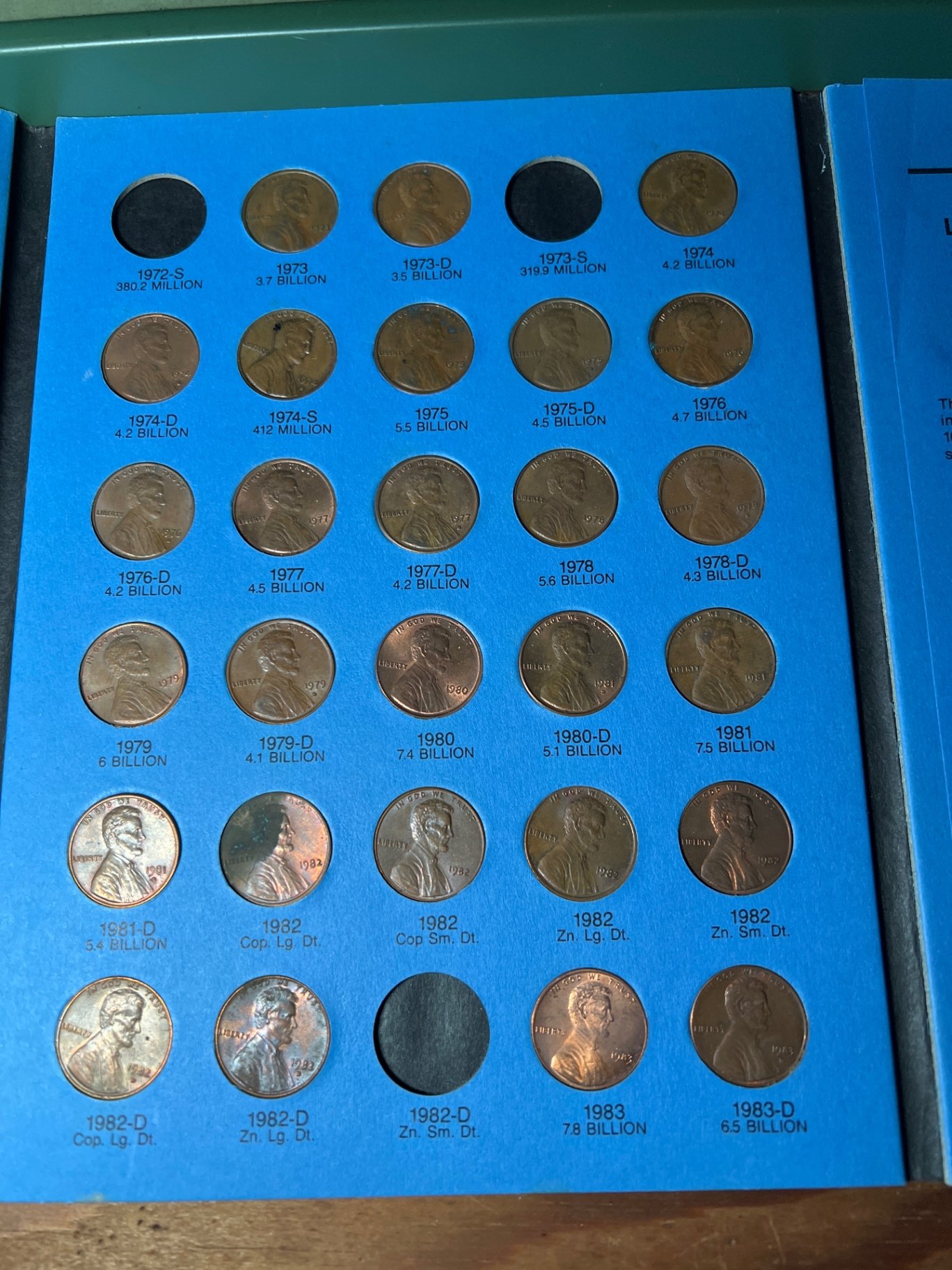 Lincoln Memorial Cent Collection with stamps and documents - image 4 of 9