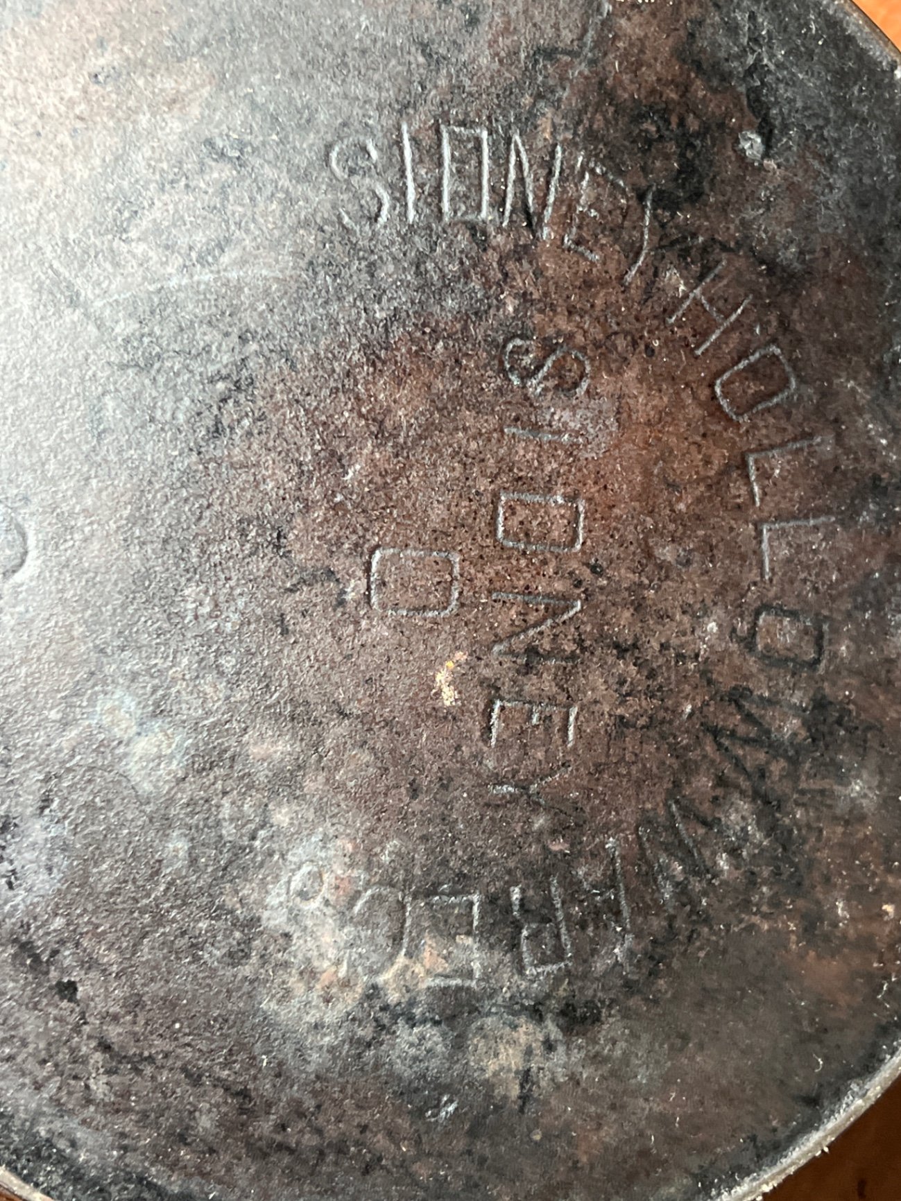 Five cast iron skillets (frying pans) with long handles - image 5 of 5