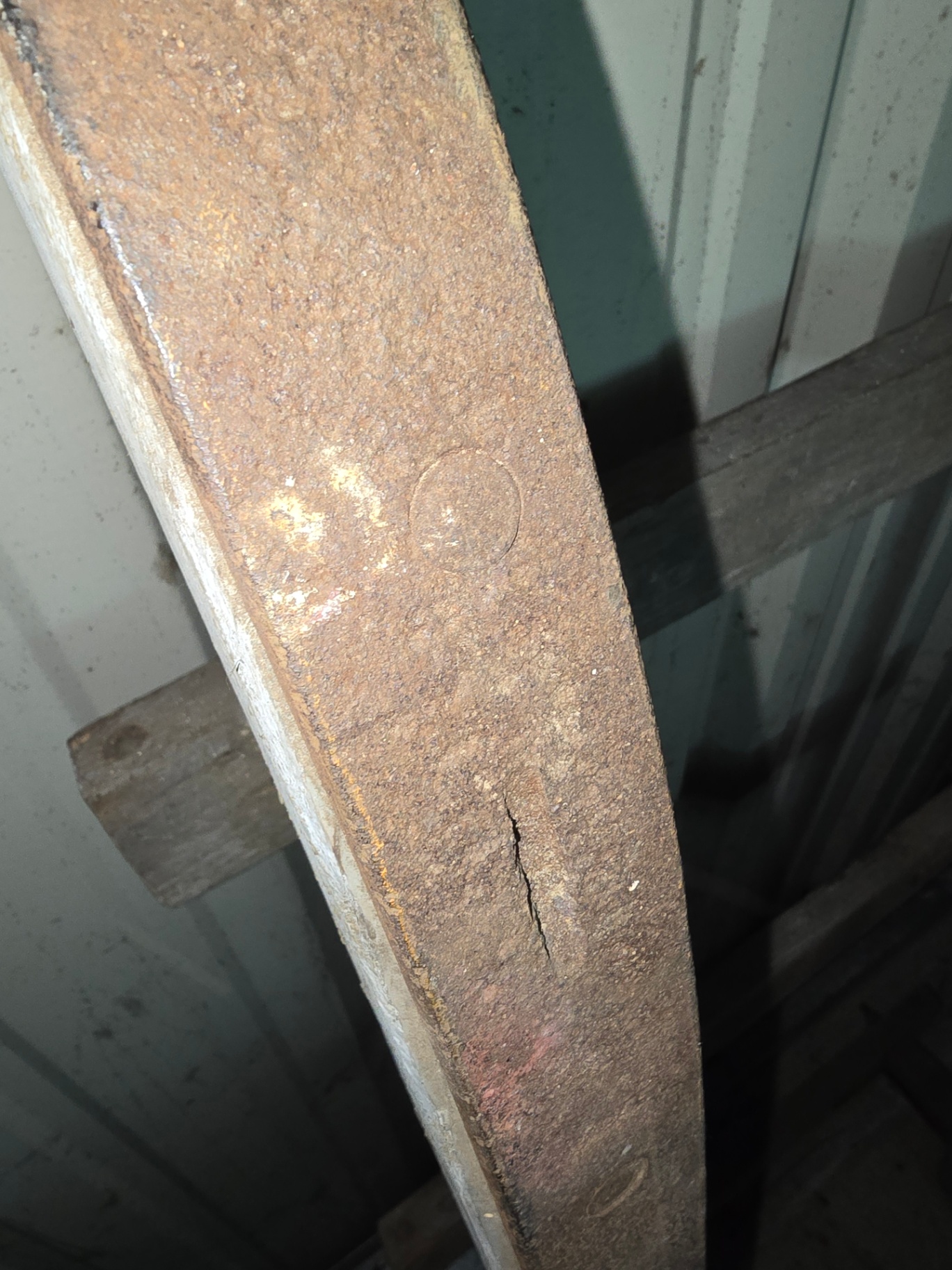 Antique Rustic Wooden Sled - image 5 of 12
