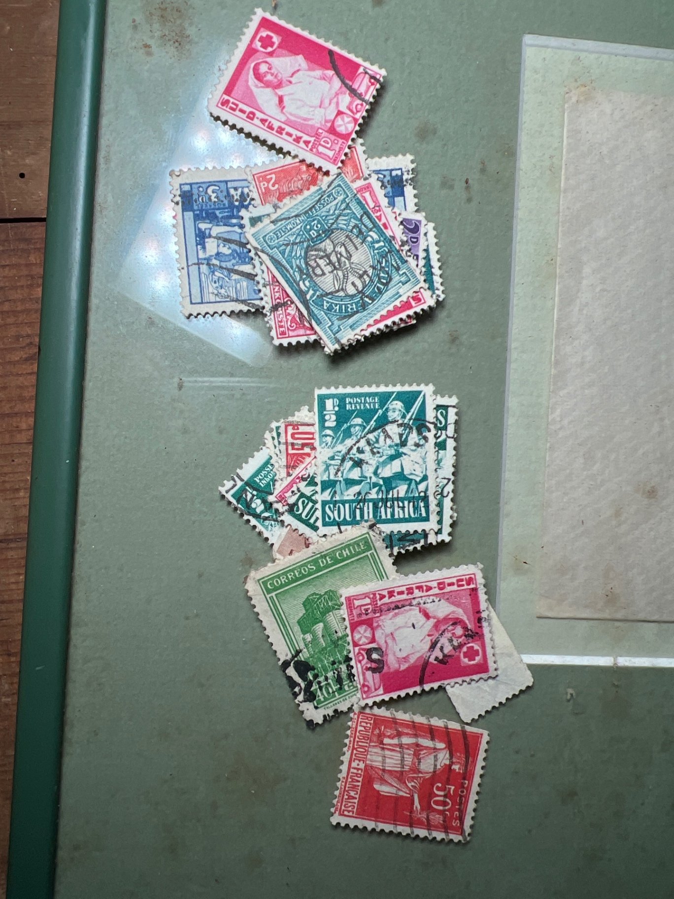 Lincoln Memorial Cent Collection with stamps and documents - image 7 of 9