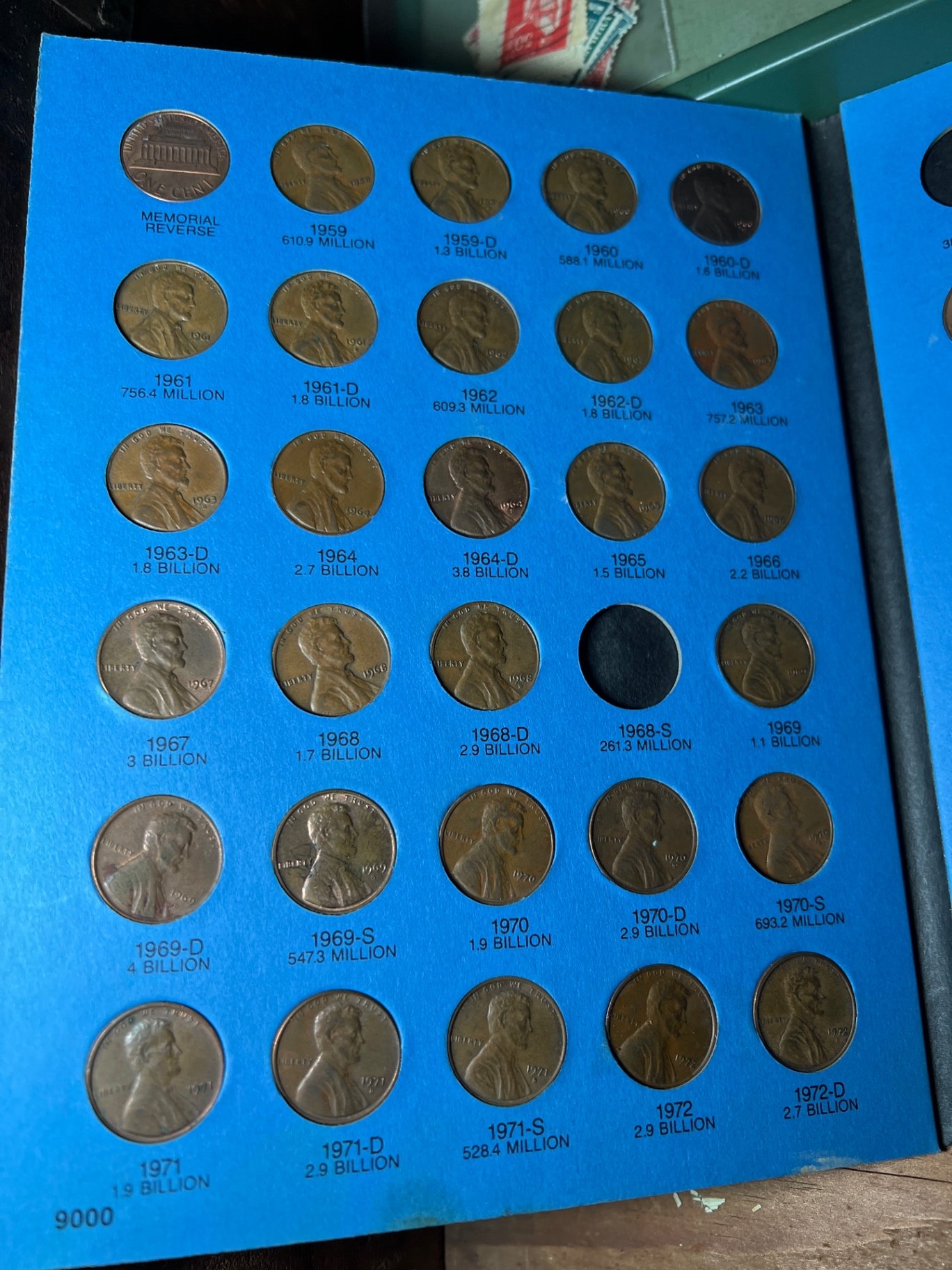 Lincoln Memorial Cent Collection with stamps and documents - image 2 of 9