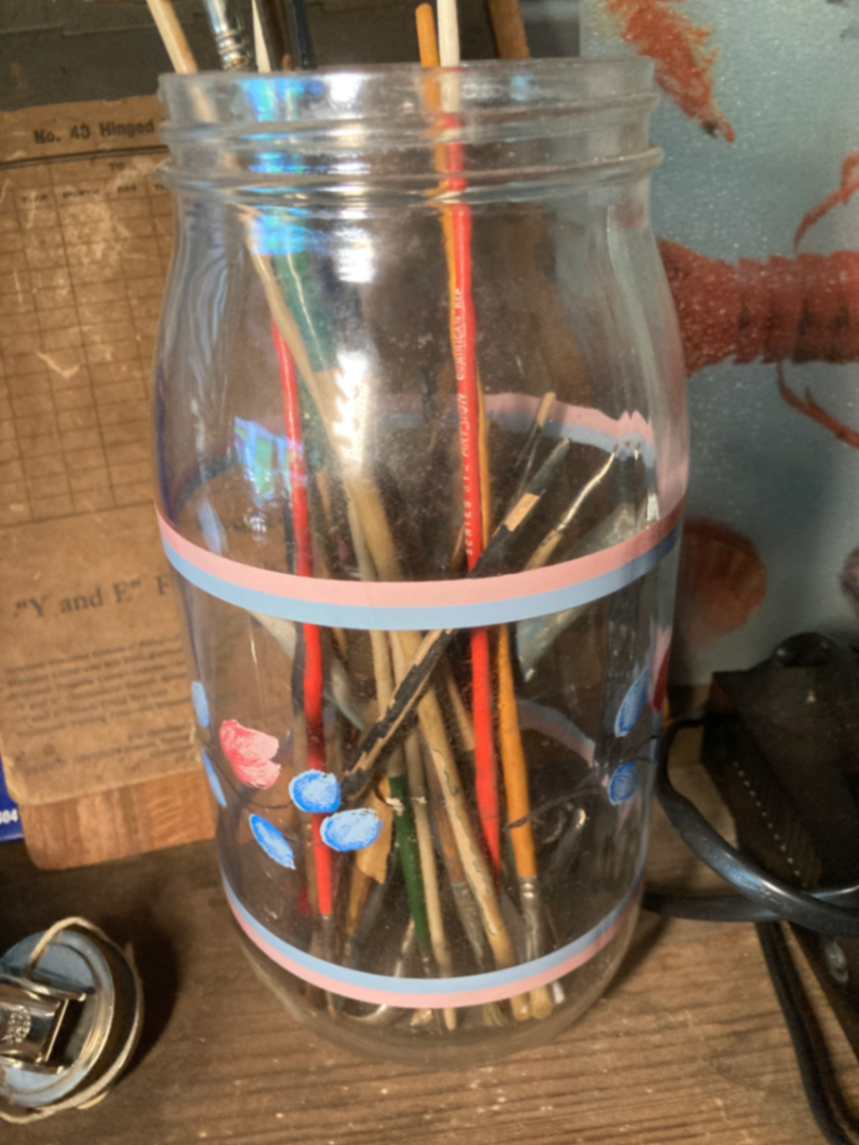 Assorted office supplies and a digital TV converter - image 4 of 8