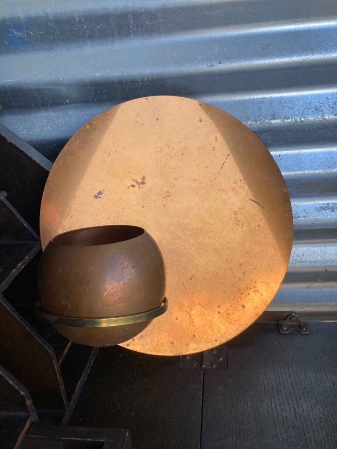 Assorted Vintage Brass and Iron Metalware - image 1 of 19